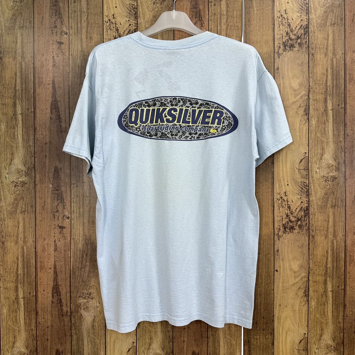 Quiksilver Quiksilver Center Logo Vintage Tshirt A746 Size US M / EU 48-50 / 2 - 3 Thumbnail