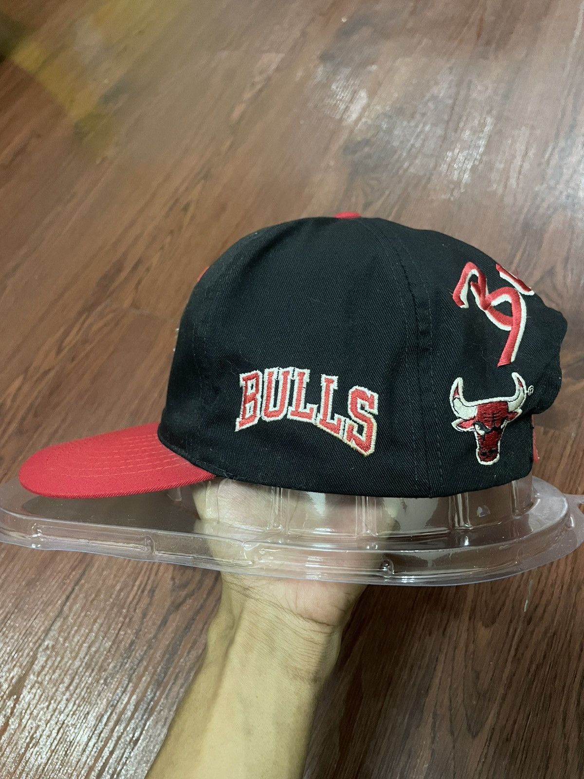 Vintage Vintage 90's Chicago Bulls Snapback Twin Enterprise NBA Size ONE SIZE - 4 Thumbnail