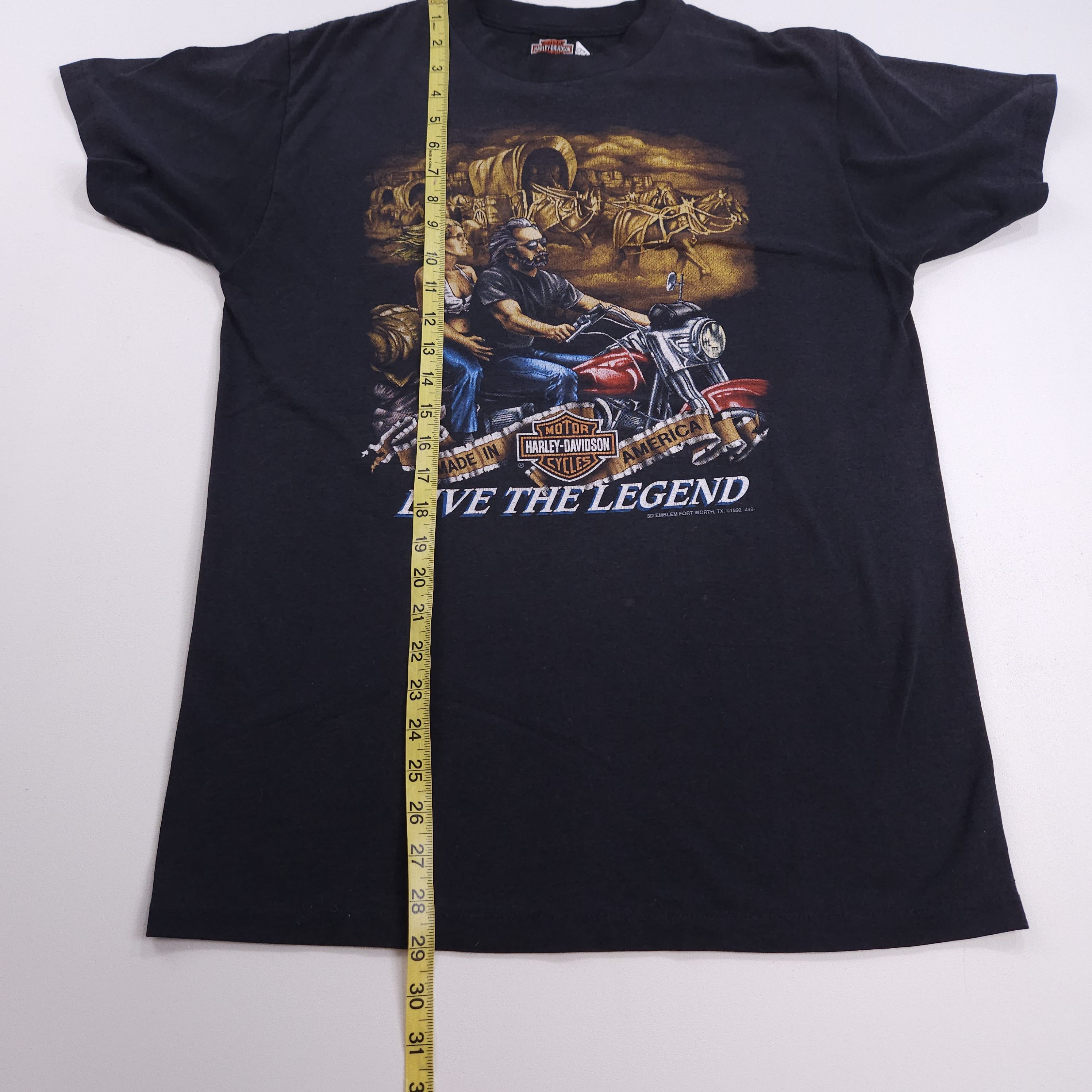 Harley Davidson 3d Emblem Harley Davidson Live The Legend shirt L Motorcycle Size US L / EU 52-54 / 3 - 9 Thumbnail