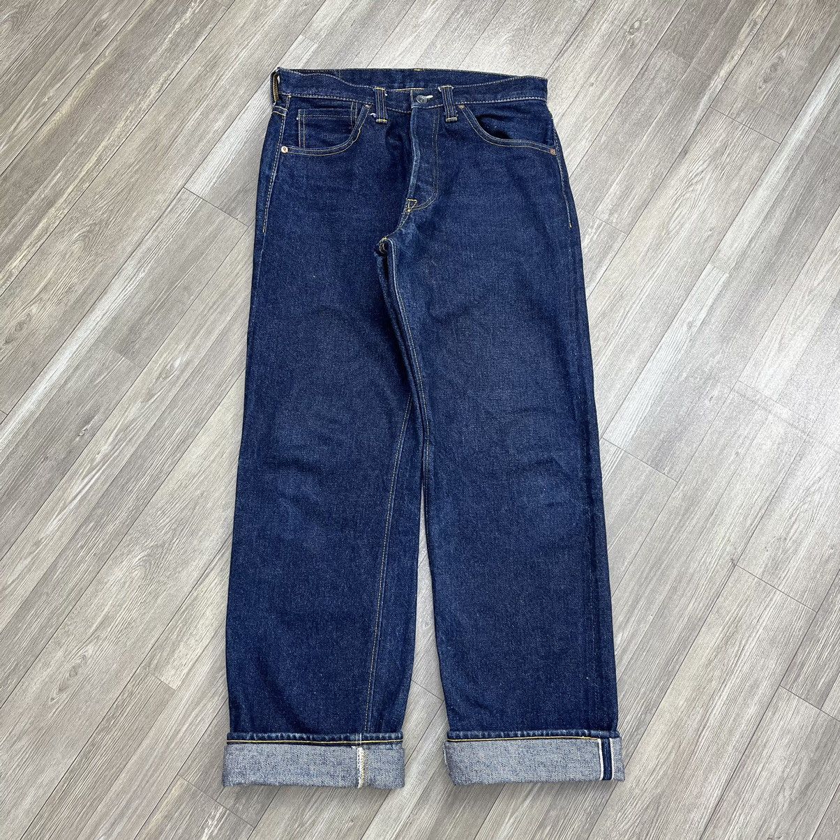 Samurai Jeans Vintage Samurai S3000VX 17oz Selvedge Raw Denim Pants Size US 31 - 1 Thumbnail