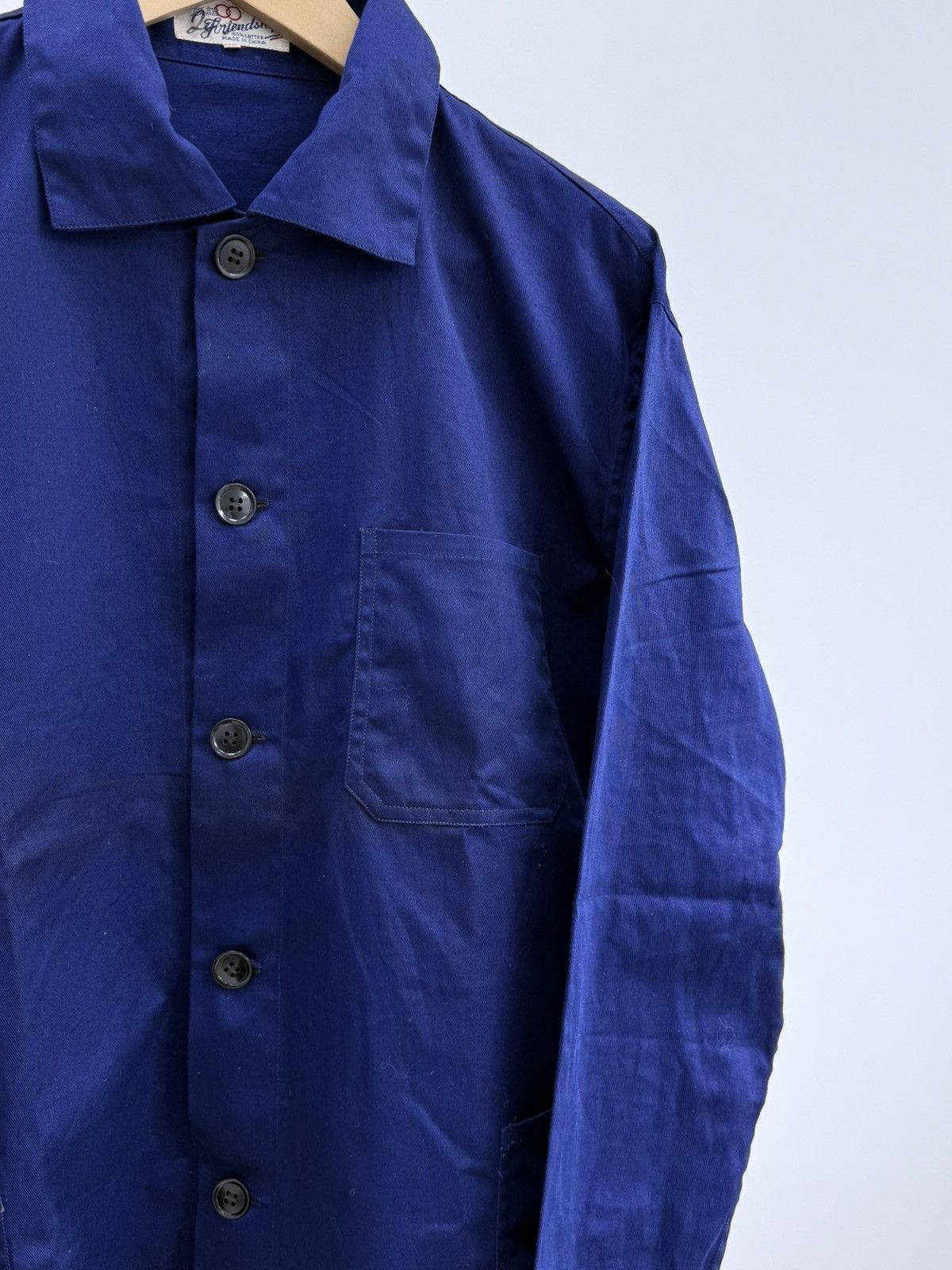 Vetra Vintage 80s French China “Friendship” Chore Work Jacket Size US L / EU 52-54 / 3 - 4 Thumbnail