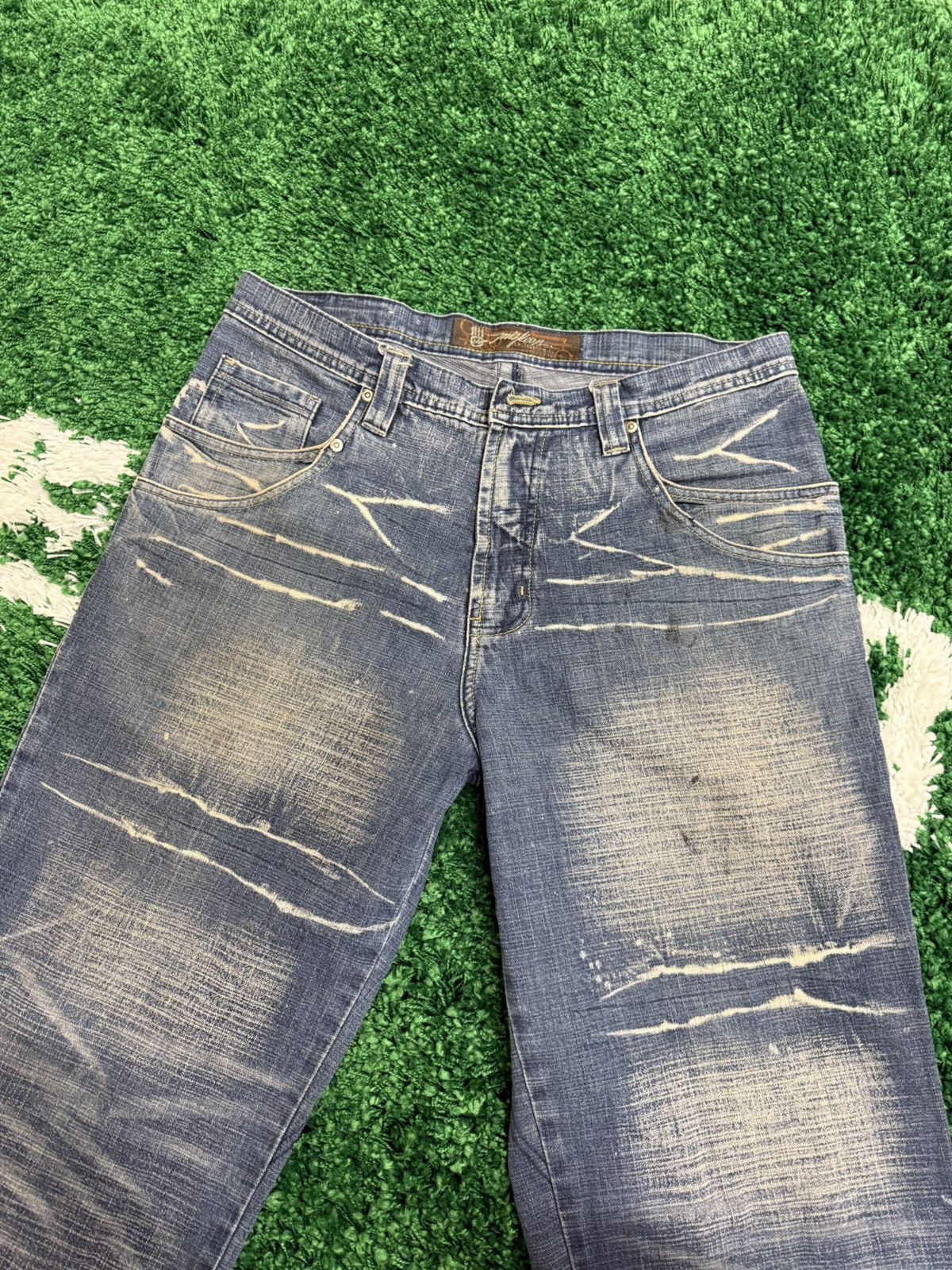 Vintage Cool Vintage "M" Denim Jeans Sz. 34 Size US 34 / EU 50 - 7 Thumbnail
