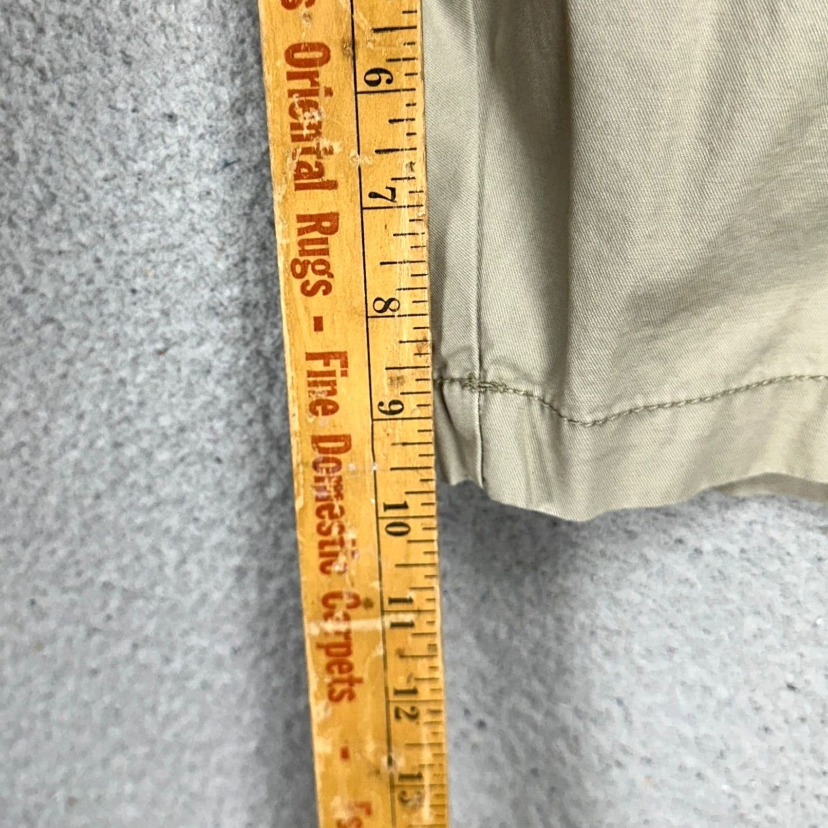 Old Navy Old Navy Mens Khakis Shorts 42 Beige Slim Fit Flat Front Pockets 100% Cotton NEW Size US 42 / EU 58 - 6 Thumbnail