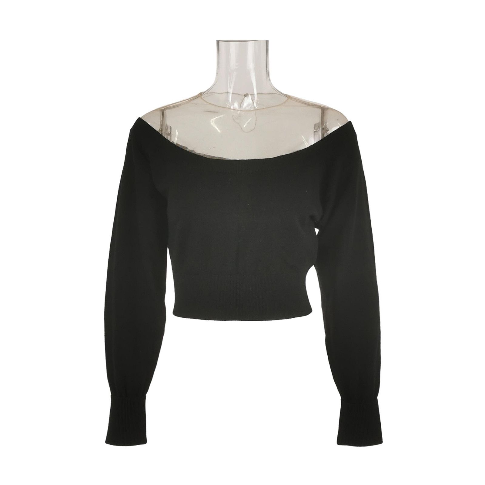 Alexander Wang Alexander Wang Black Wool Blend Sweater Size S Size S / US 4 / IT 40 - 1 Thumbnail