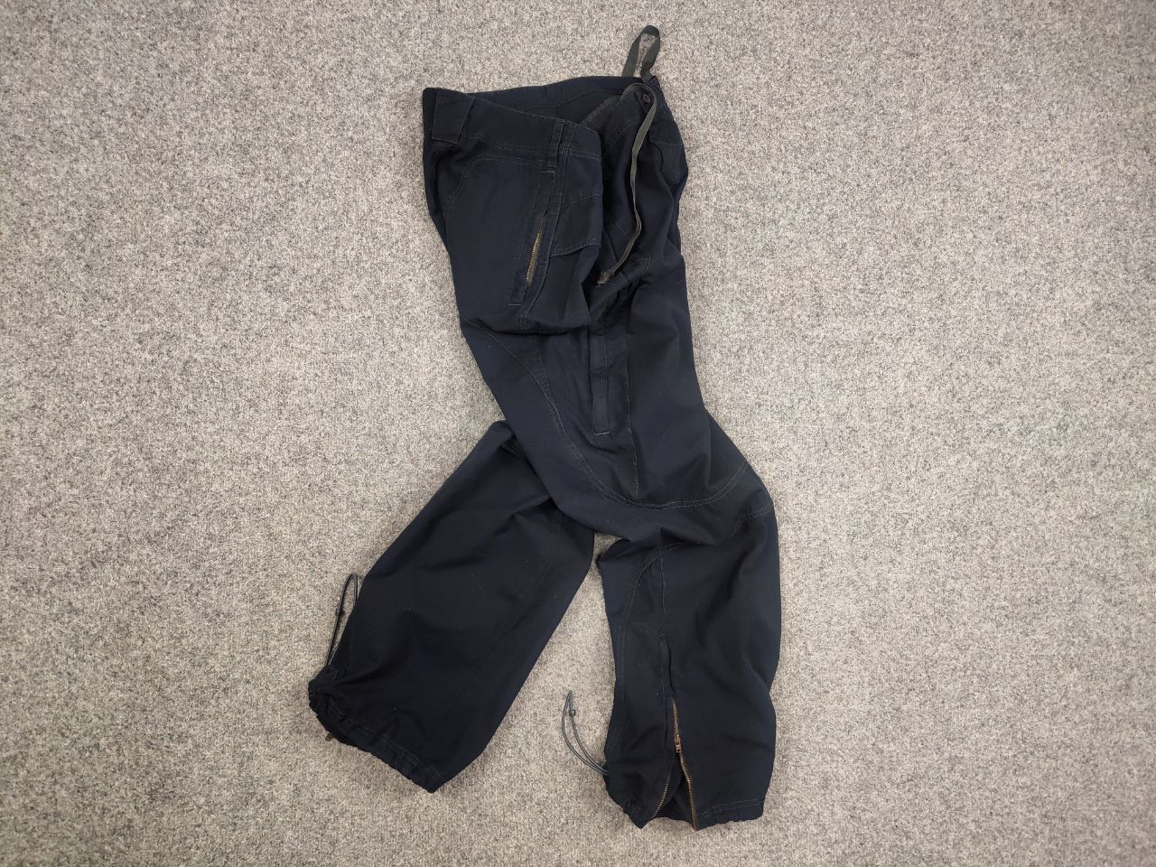 Nike Vtg Nike Baggy Cargo Zip Logo drawstrings Pants Y2K Style Size US 34 / EU 50 - 12 Thumbnail
