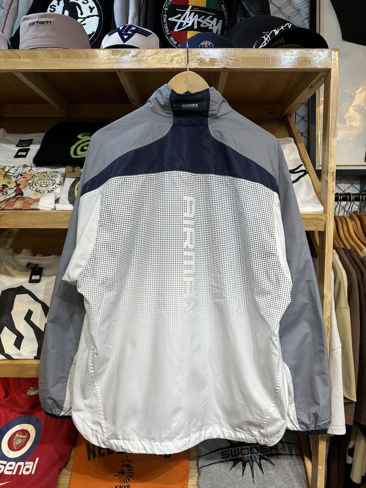 Nike ❗️Rare❗️Vintage Nike Air Max Series 87 2Side Zip Jacket Size US M / EU 48-50 / 2 - 2 Thumbnail