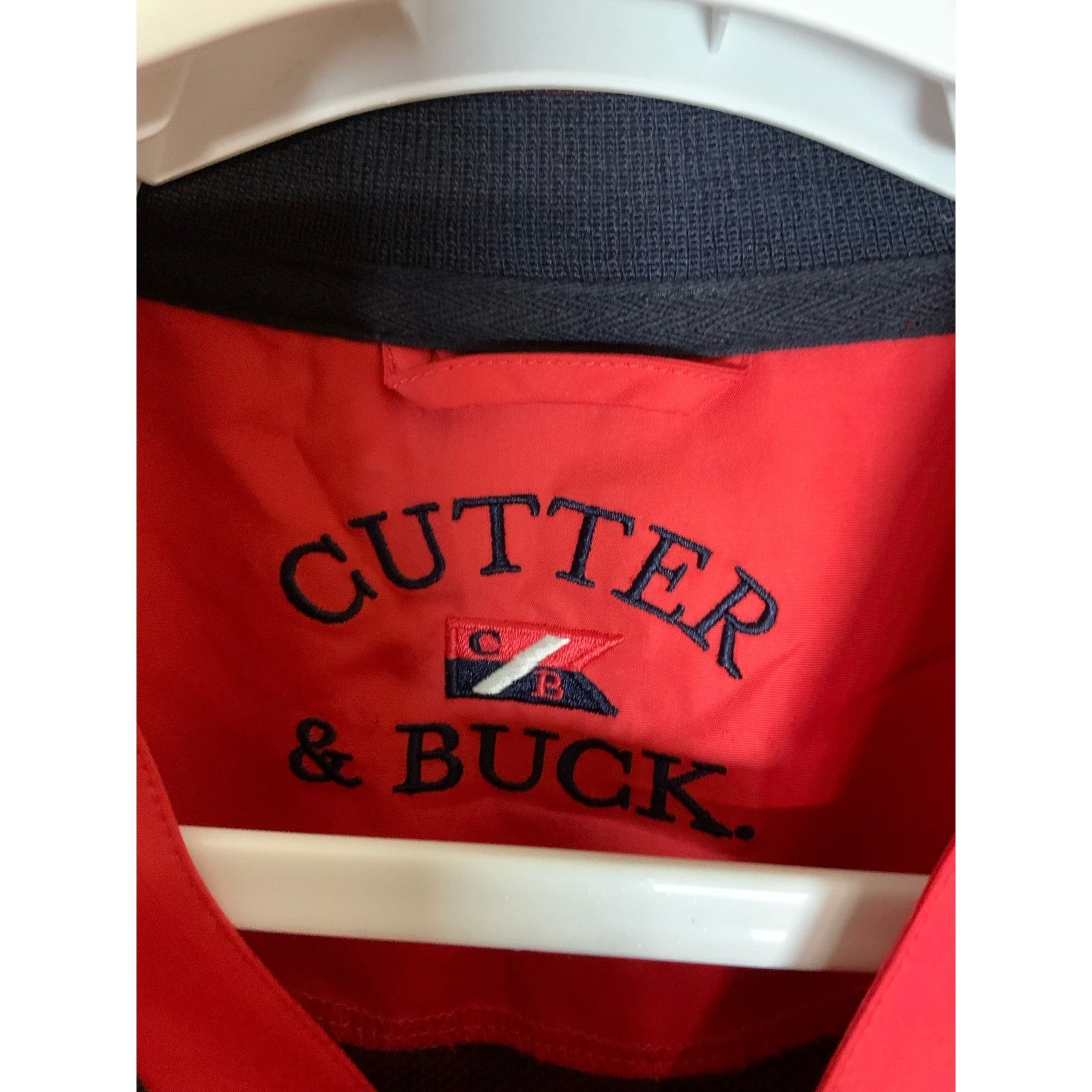 Cutter & Buck Cutter & Buck Climaguard Mens Lined Golf Pullover Vest Red M Size US M / EU 48-50 / 2 - 3 Thumbnail