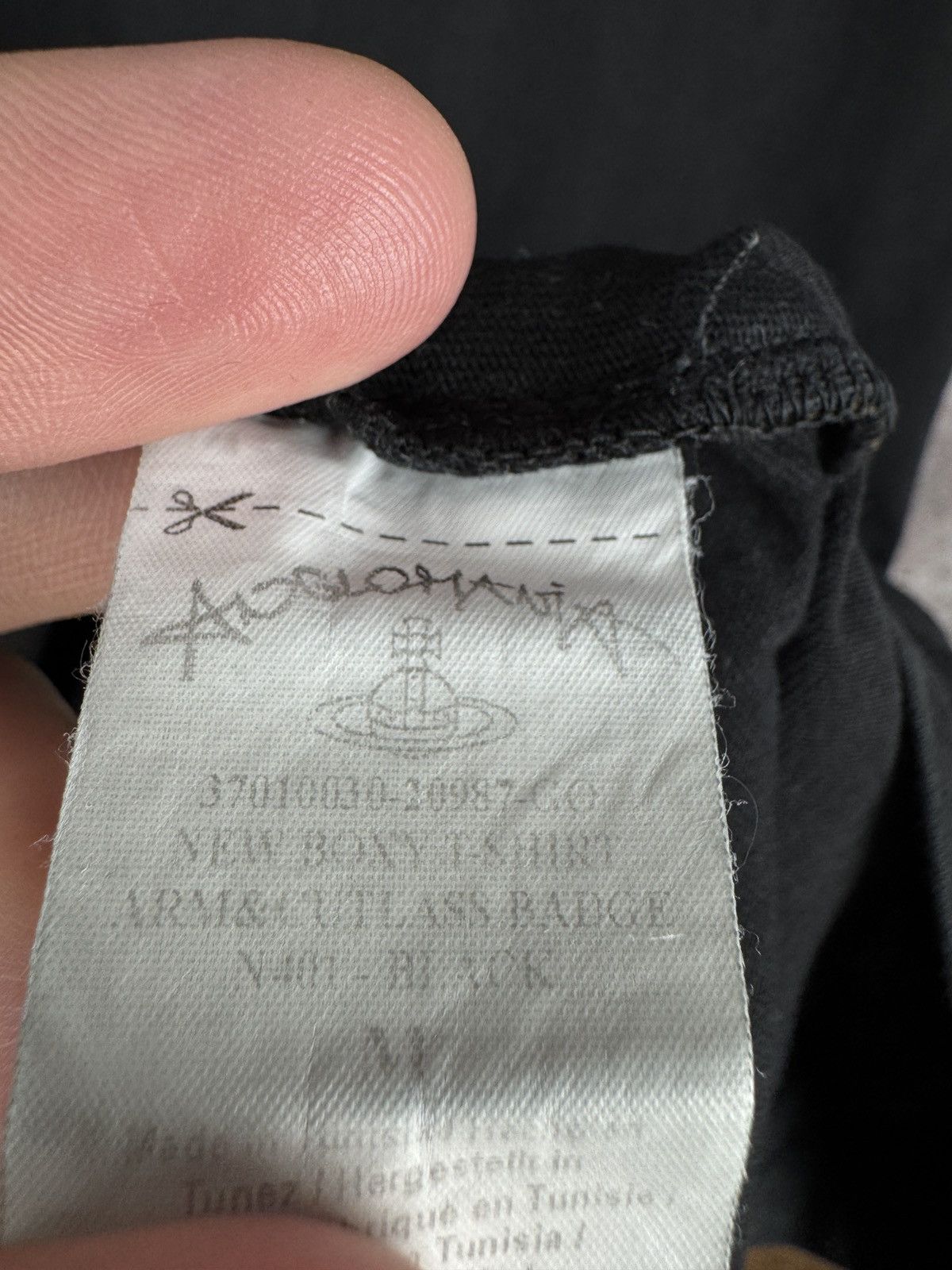Vivienne Westwood Men’s Vivienne Westwood Chaos Anglomania Logo TShirt Size XL Size US XL / EU 56 / 4 - 15 Thumbnail