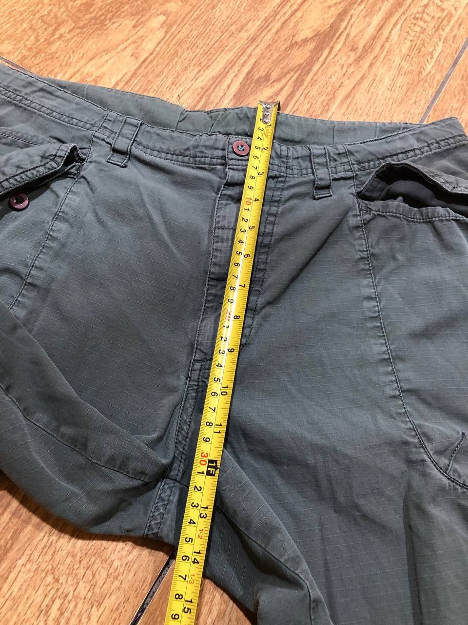 Nike Vintage Nike Shorts Cargo Green Khaki Y2K Size US 34 / EU 50 - 11 Thumbnail