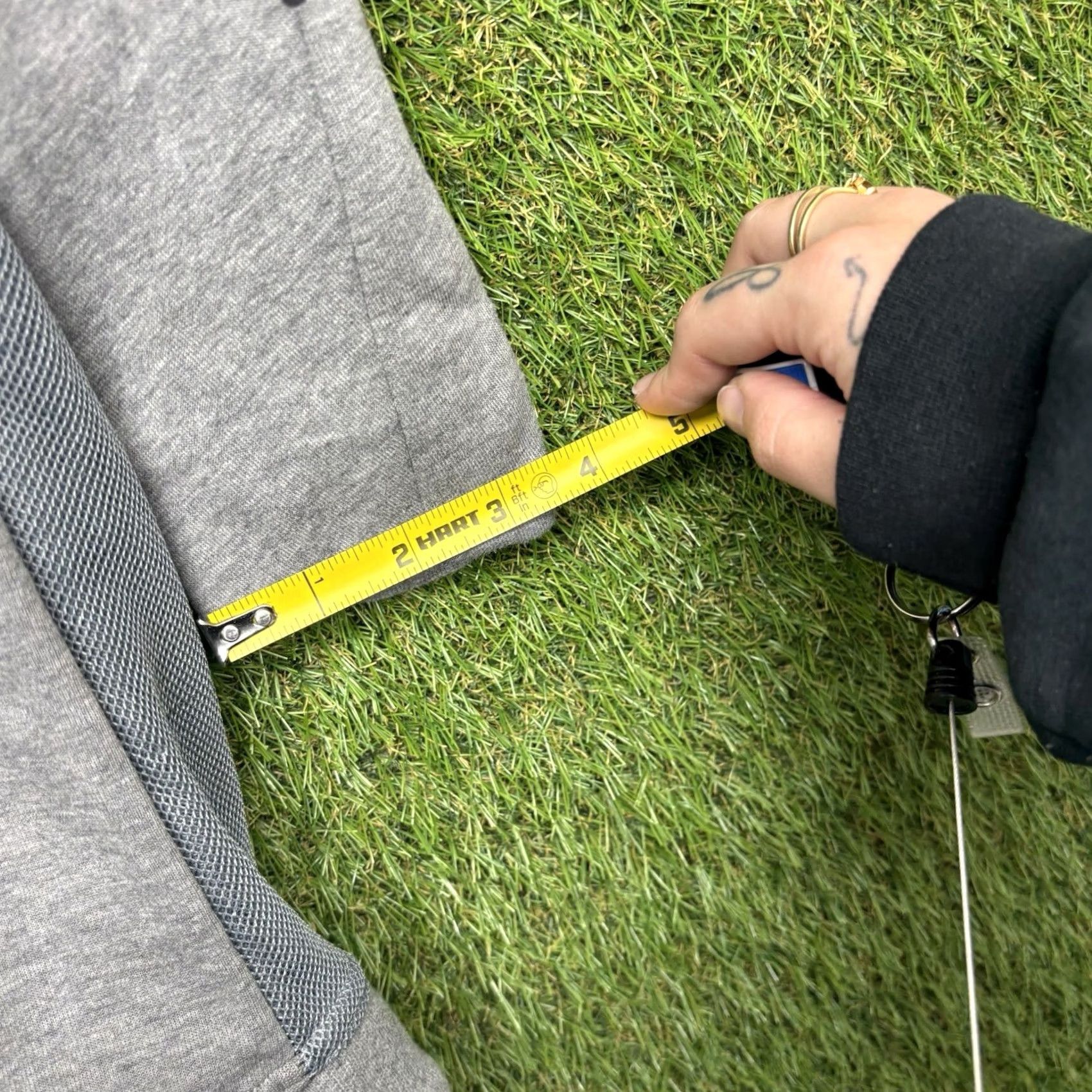 Nike Nike Tech Windrunner Jacket Womens Large Gray Full Zip Lined Pockets Winter Spring Casual Outdoor Athletic Coat Size L / US 10 / IT 46 - 4 Thumbnail