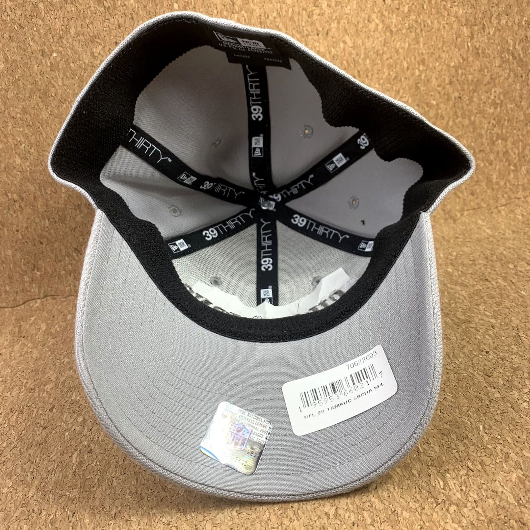 New Era Tampa Bay Buccaneers Cap Hat Flex Super Bowl LV Champions Conquer New Era Hat Mens M/L Gray Size ONE SIZE - 5 Thumbnail
