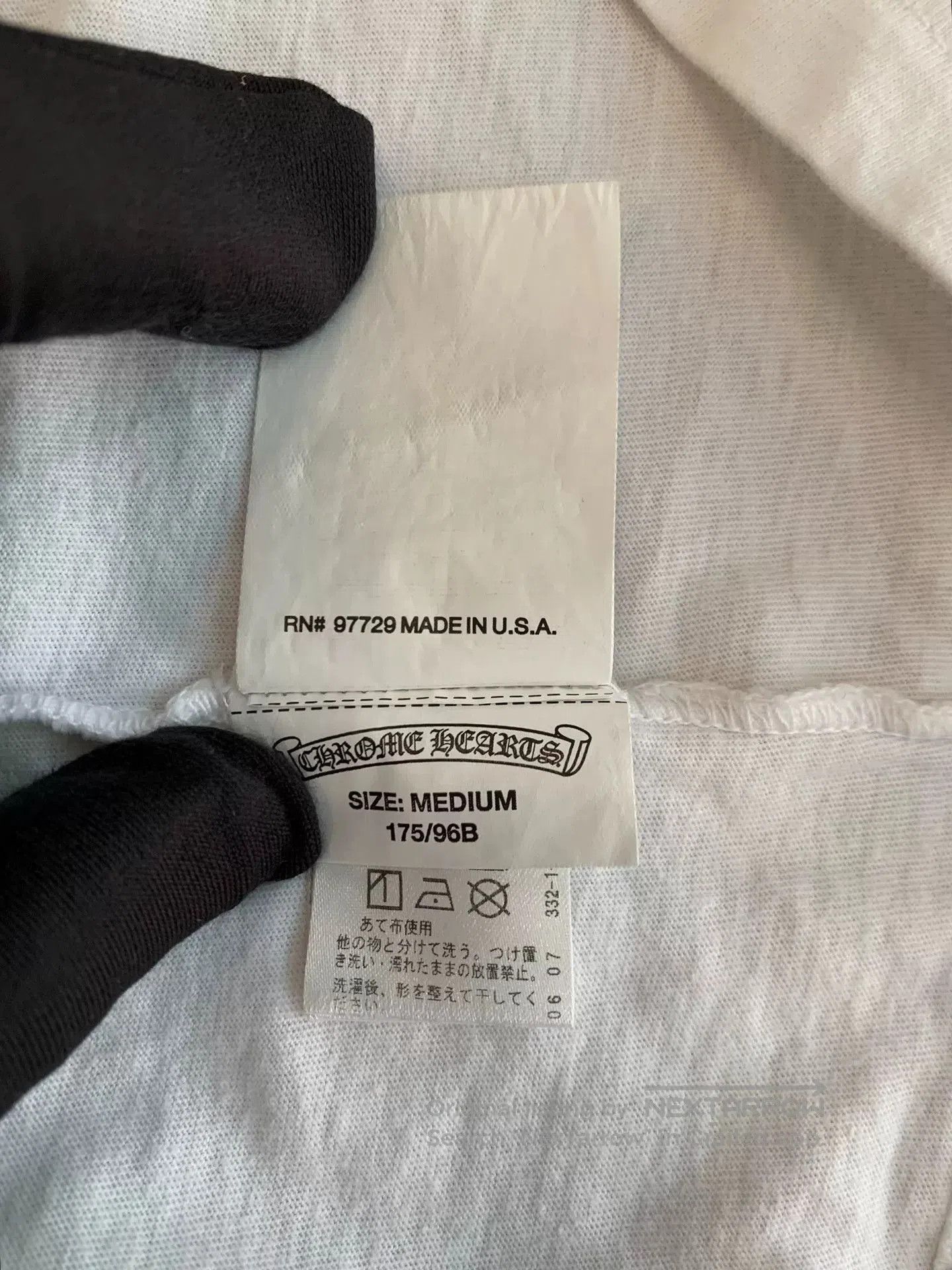 Chrome Hearts chrome hearts white foti skull short sleeve tee. Size US M / EU 48-50 / 2 - 7 Thumbnail