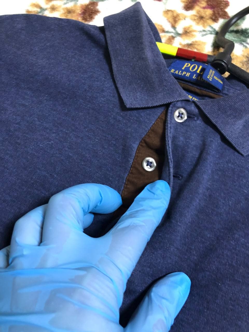 Polo Ralph Lauren Polo Ralph Lauren Shirt Blue Cotton Classic Size US L / EU 52-54 / 3 - 5 Thumbnail