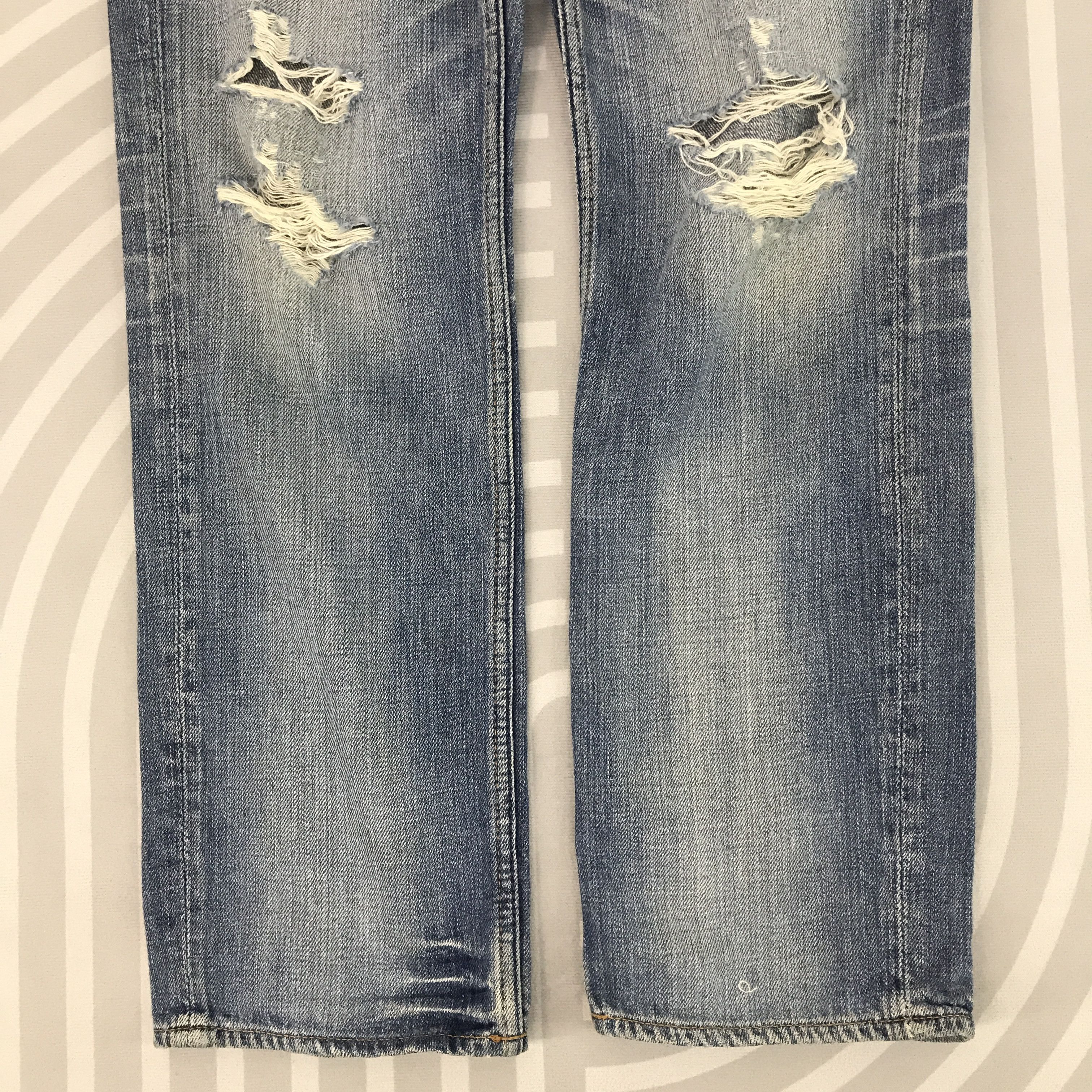 Japanese Brand × Vintage Vintage It's Cepo Distressed style design Jeans denim pants Size US 29 - 3 Thumbnail