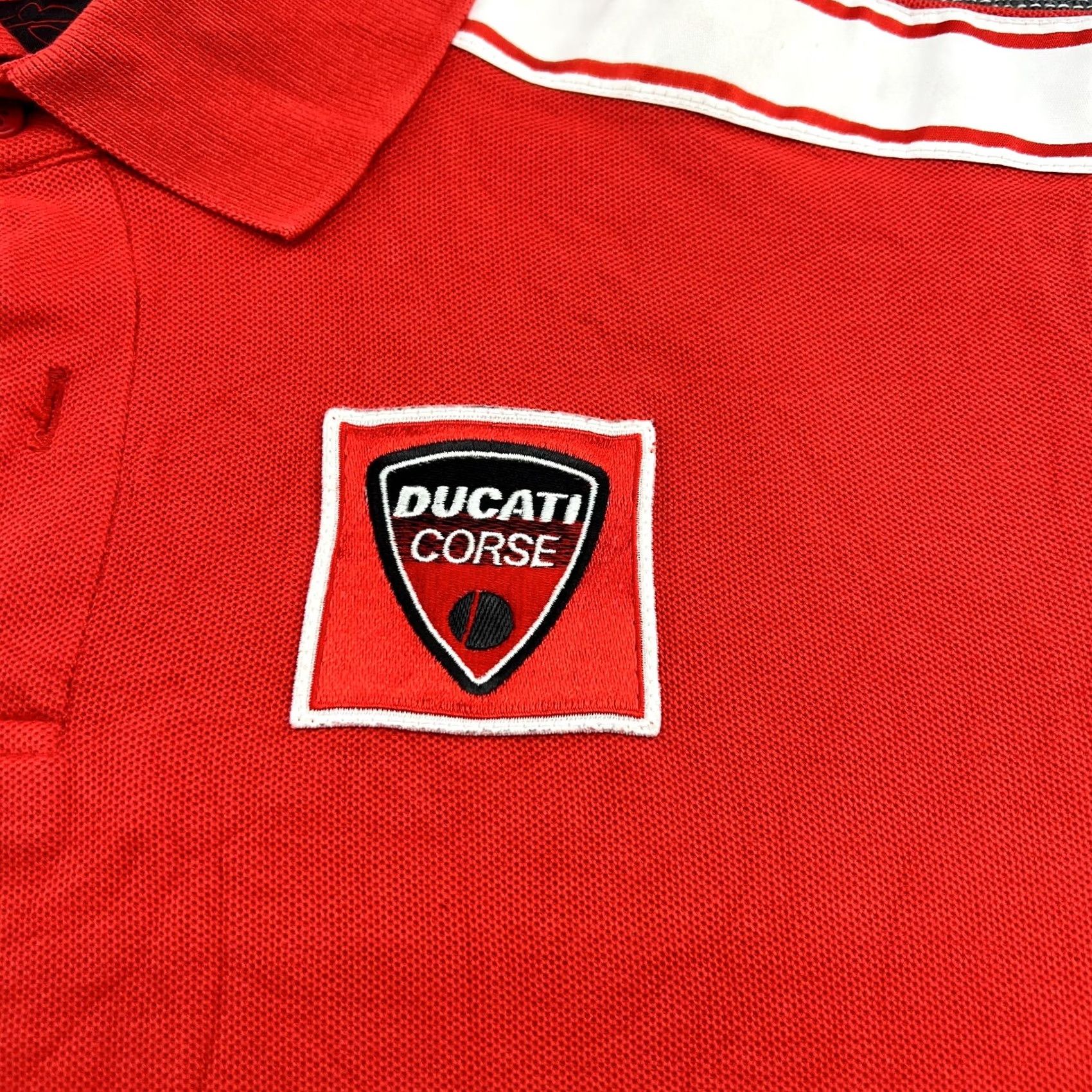 Fila VINTAGE FILA Ducati Corse Mens Polo T-Shirt M Red Motorcycle Racing Shirt Mens Red 90s Size US M / EU 48-50 / 2 - 5 Thumbnail