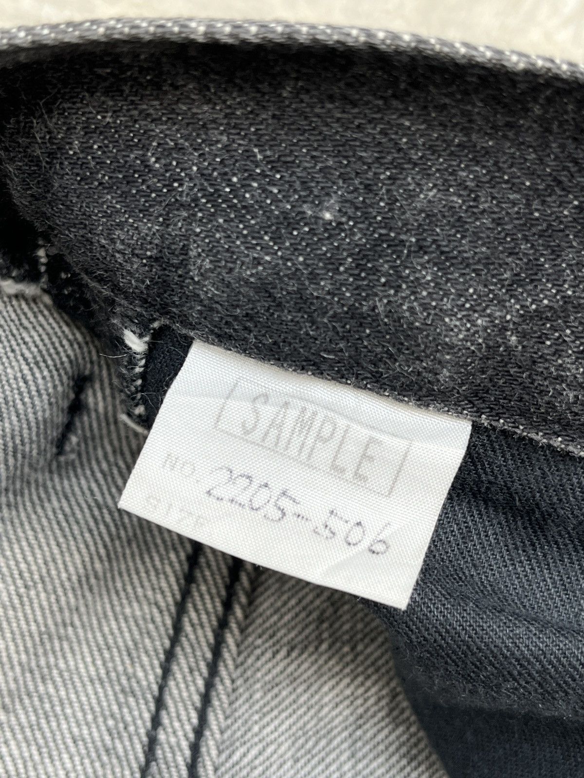 Lad Musician SAMPLE Lad Musician Washed Black Denim Jeans Size US 32 / EU 48 - 9 Thumbnail