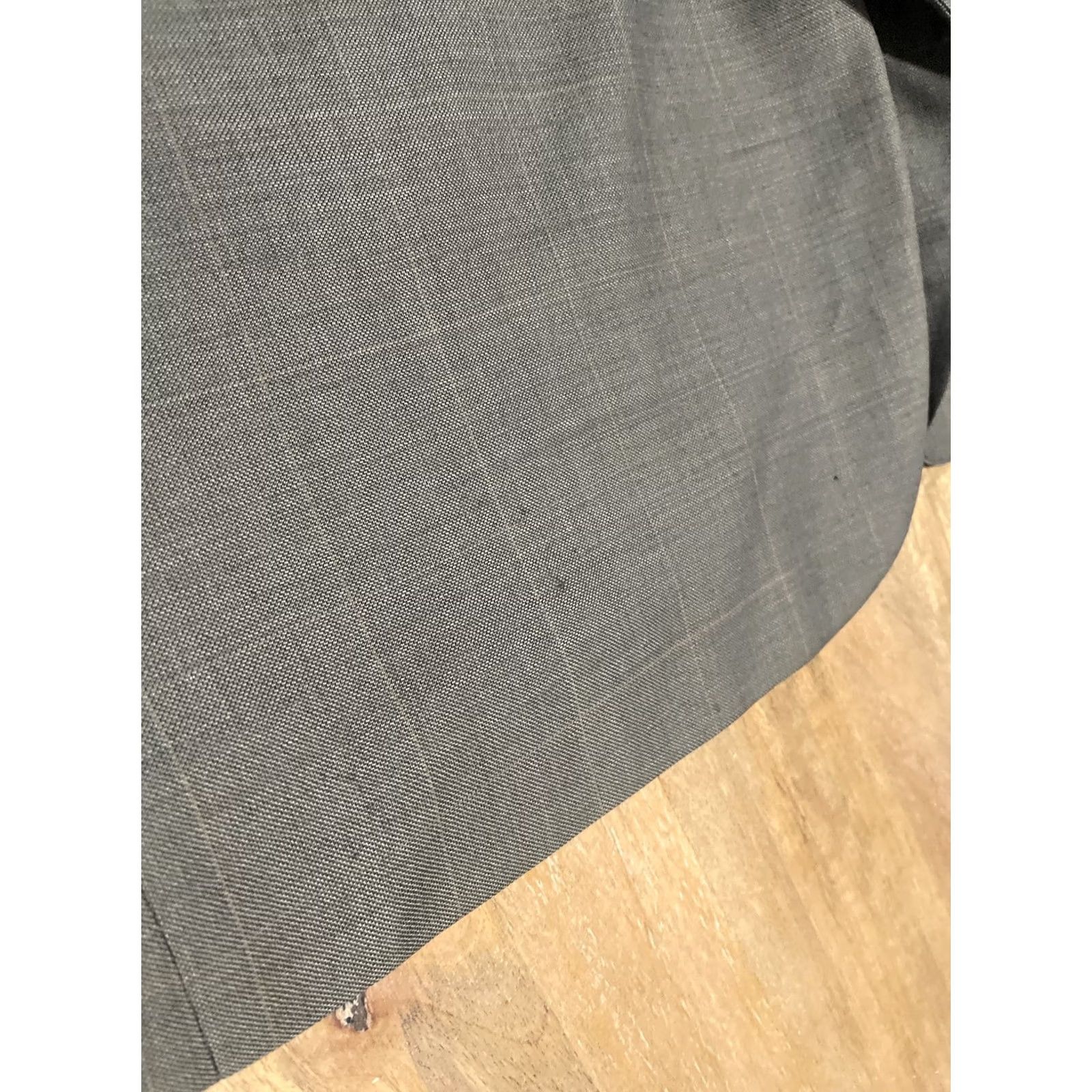 Brooks Brothers BROOKS BROTHERS Windowpane Plaid Sport Jacket Men’s 46L Green Wool Blazer Coat Size 46R - 7 Thumbnail