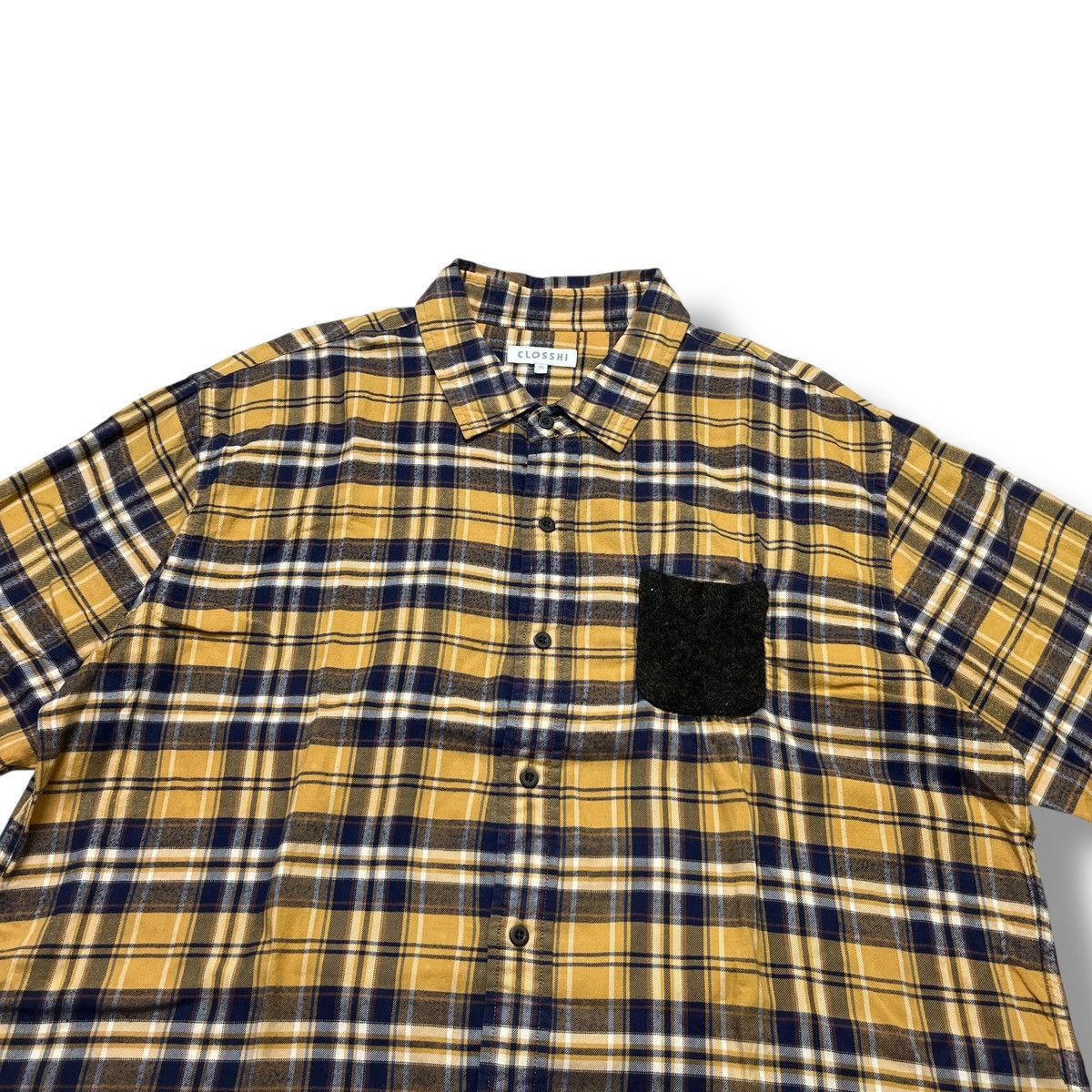 Harris Tweed CLOSSHI x Harris Tweed Flannel Shirt Size US XL / EU 56 / 4 - 3 Thumbnail