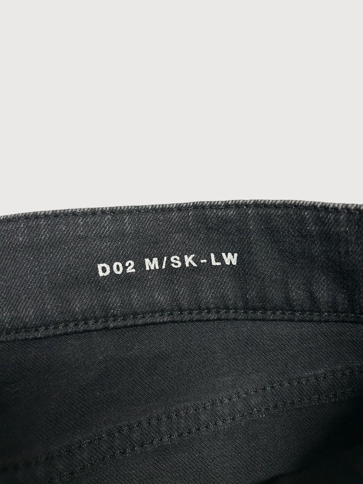 Saint Laurent Paris 2019 D02 Waxed Denim Size US 31 - 7 Thumbnail