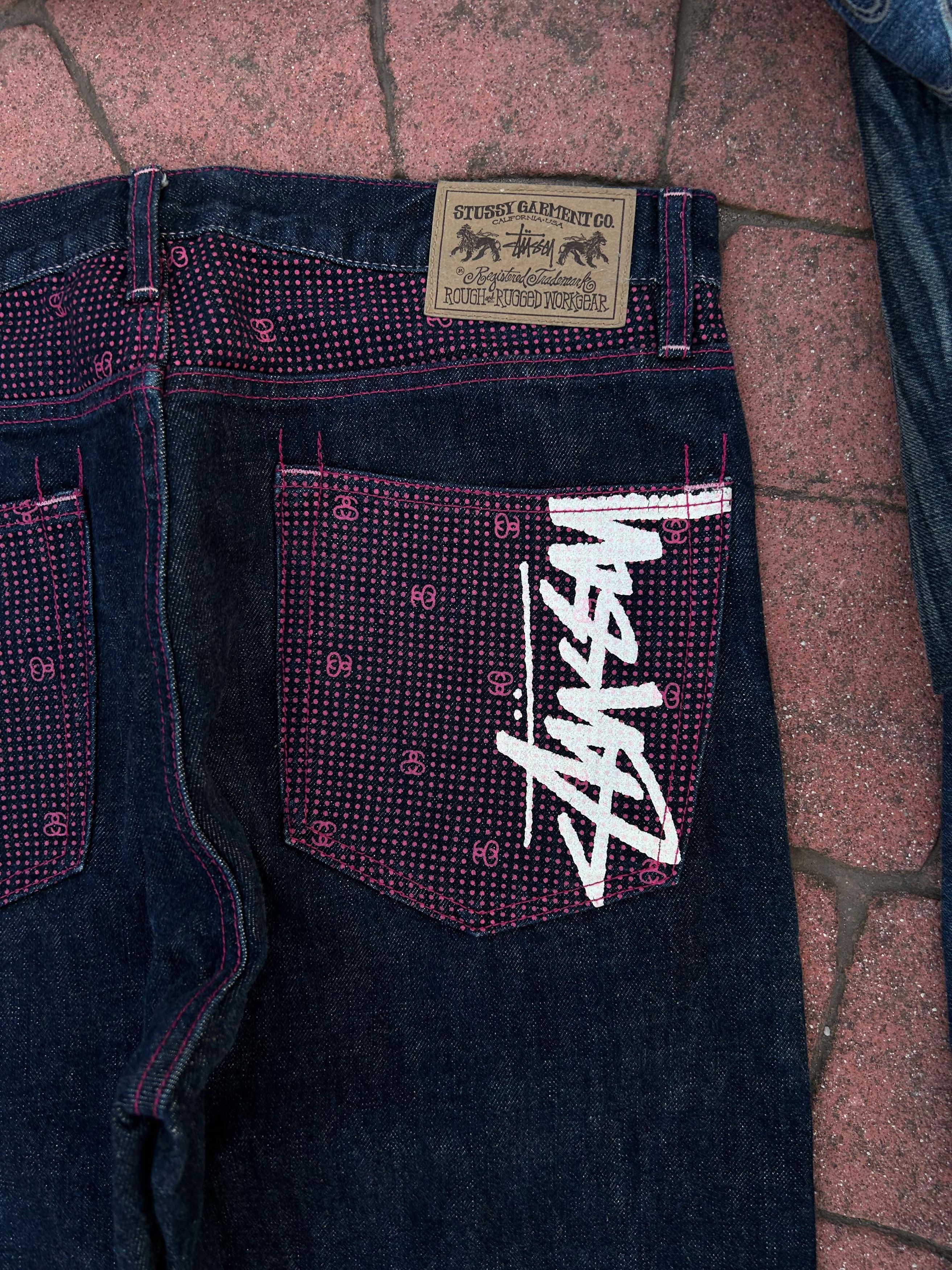 Stussy Stussy Spellout Jeans Size US 32 / EU 48 - 2 Thumbnail