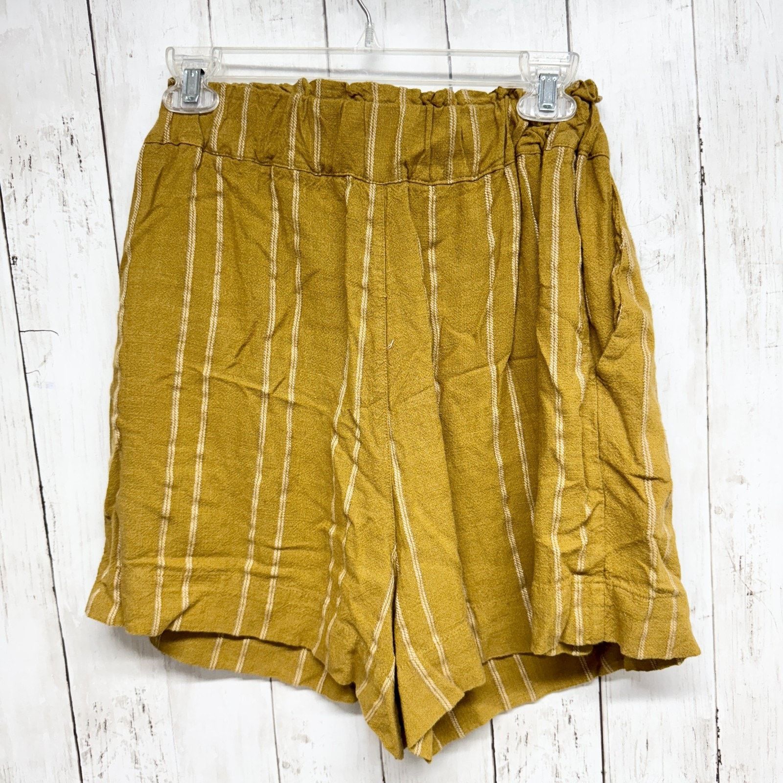 Urban Outfitters Urban Outfitters Shorts Sz M Josie Linen Blend Pull On Short Size 27" / US 4 / IT 40 - 6 Thumbnail
