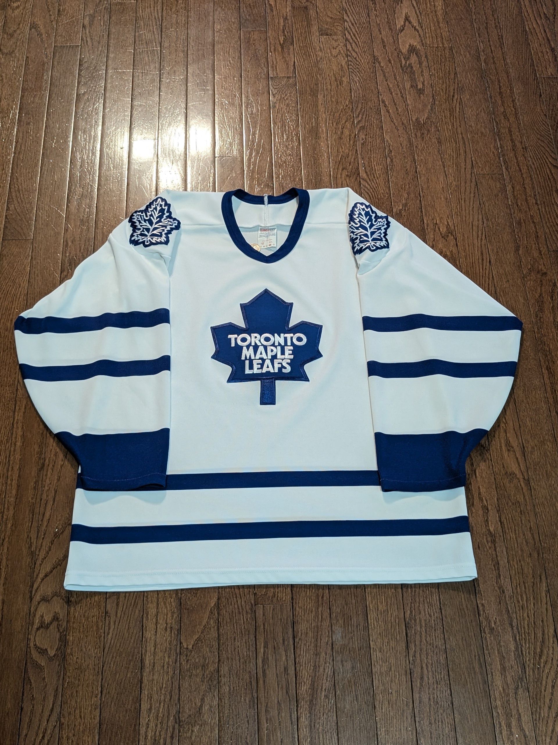 Ccm 90's Toronto Maple Leafs Away CCM Maska Jersey Size L Size US L / EU 52-54 / 3 - 1 Thumbnail