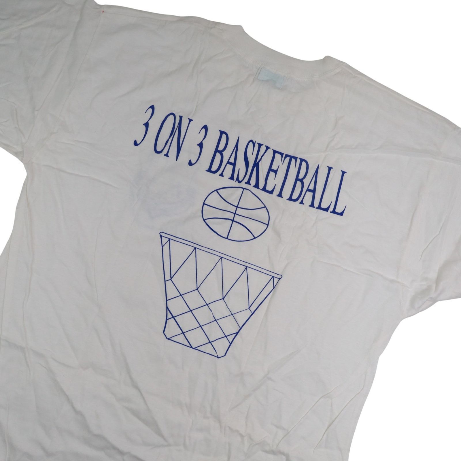 Vintage VTG 90s 4404th Composite Wing Saudi Arabia 3on3 Basketball T Size US L / EU 52-54 / 3 - 12 Thumbnail