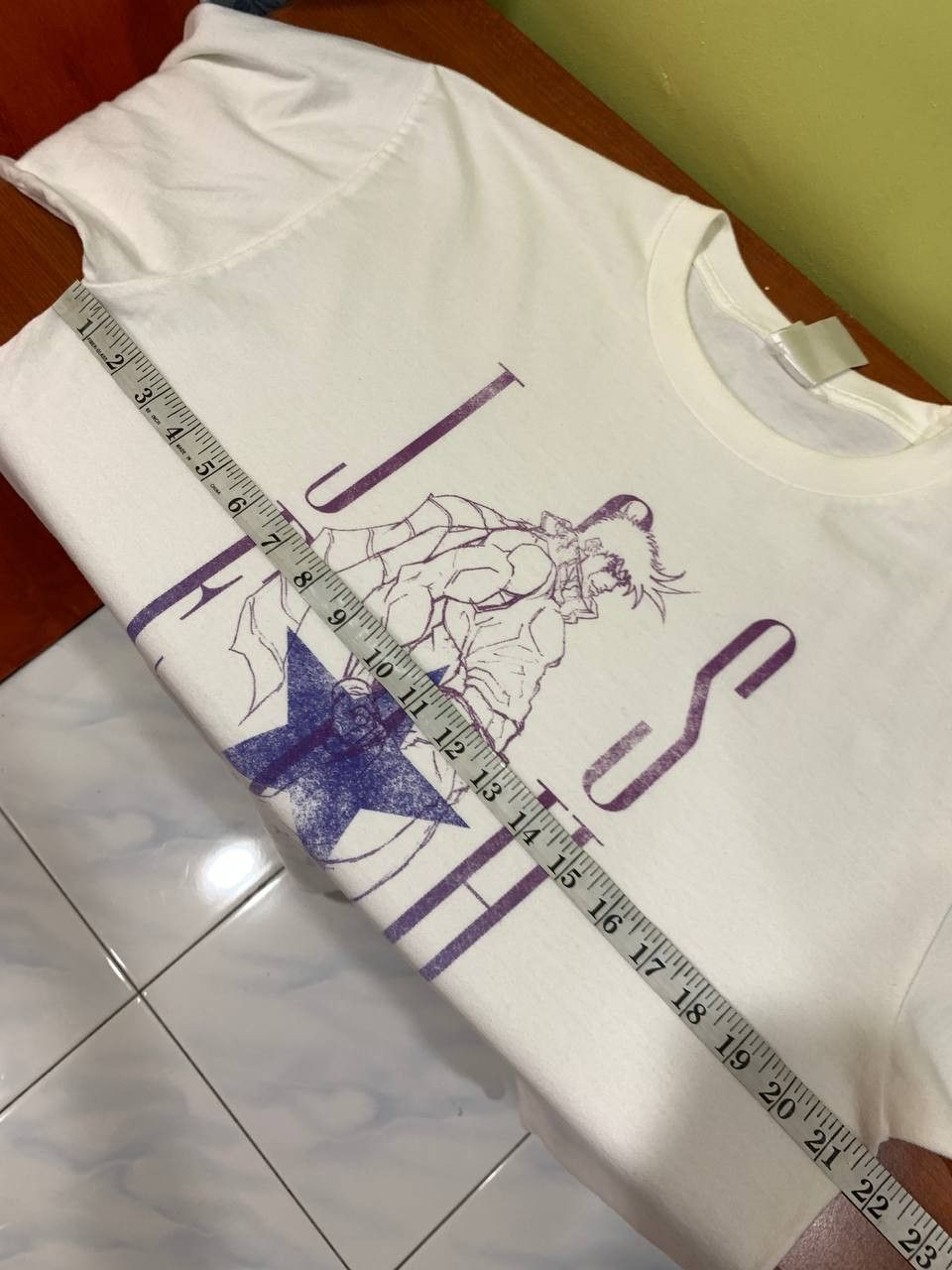 Anime Joseph Joestar Jojo’s Bizarre Adventure JJBA Tee Size US L / EU 52-54 / 3 - 6 Thumbnail