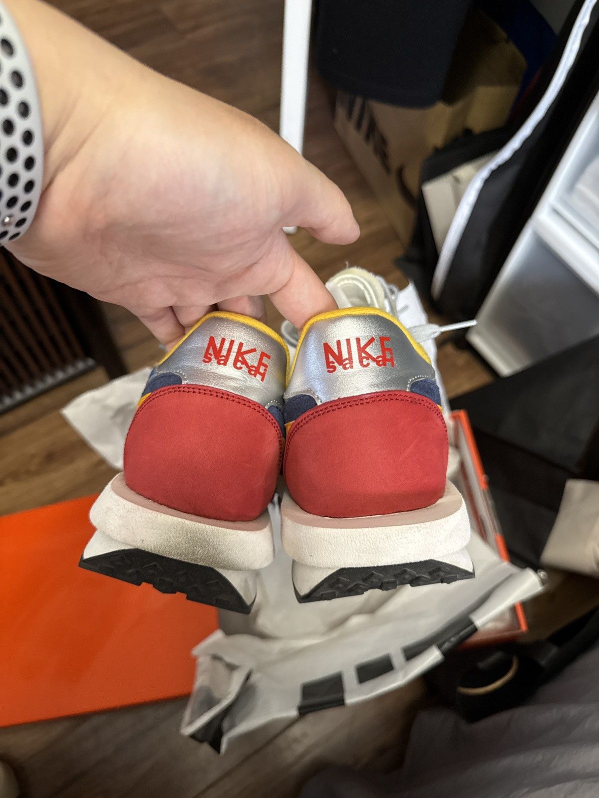Nike Nike Sacai LD Waffle Size US 12 / EU 45 - 8 Thumbnail