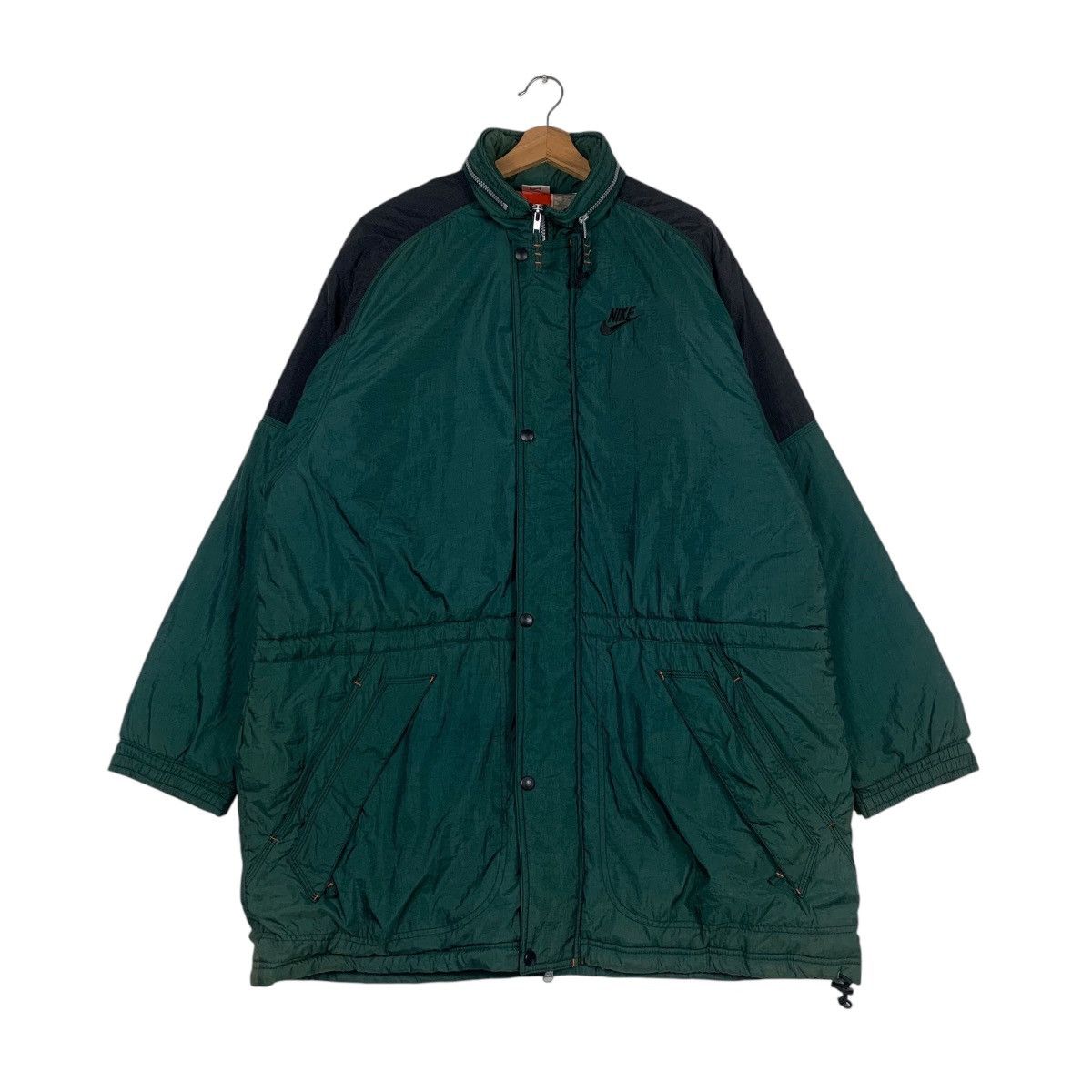 Nike Vintage Nike Swoosh Big Logo Jacket Size US M / EU 48-50 / 2 - 2 Thumbnail