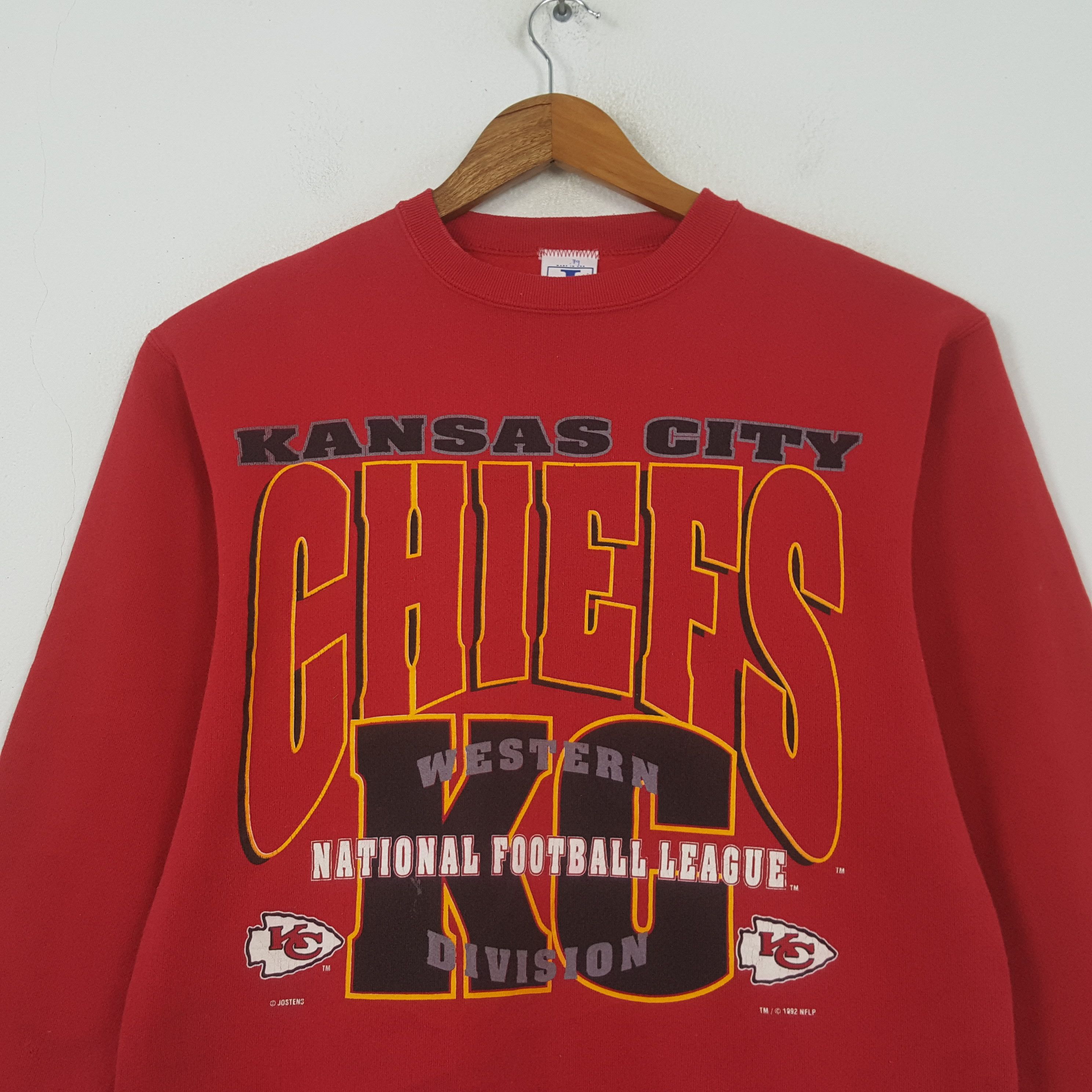 NFL Vintage Kansas City Chiefs KG NFL Team Sweatshirt 34 Size US M / EU 48-50 / 2 - 2 Thumbnail