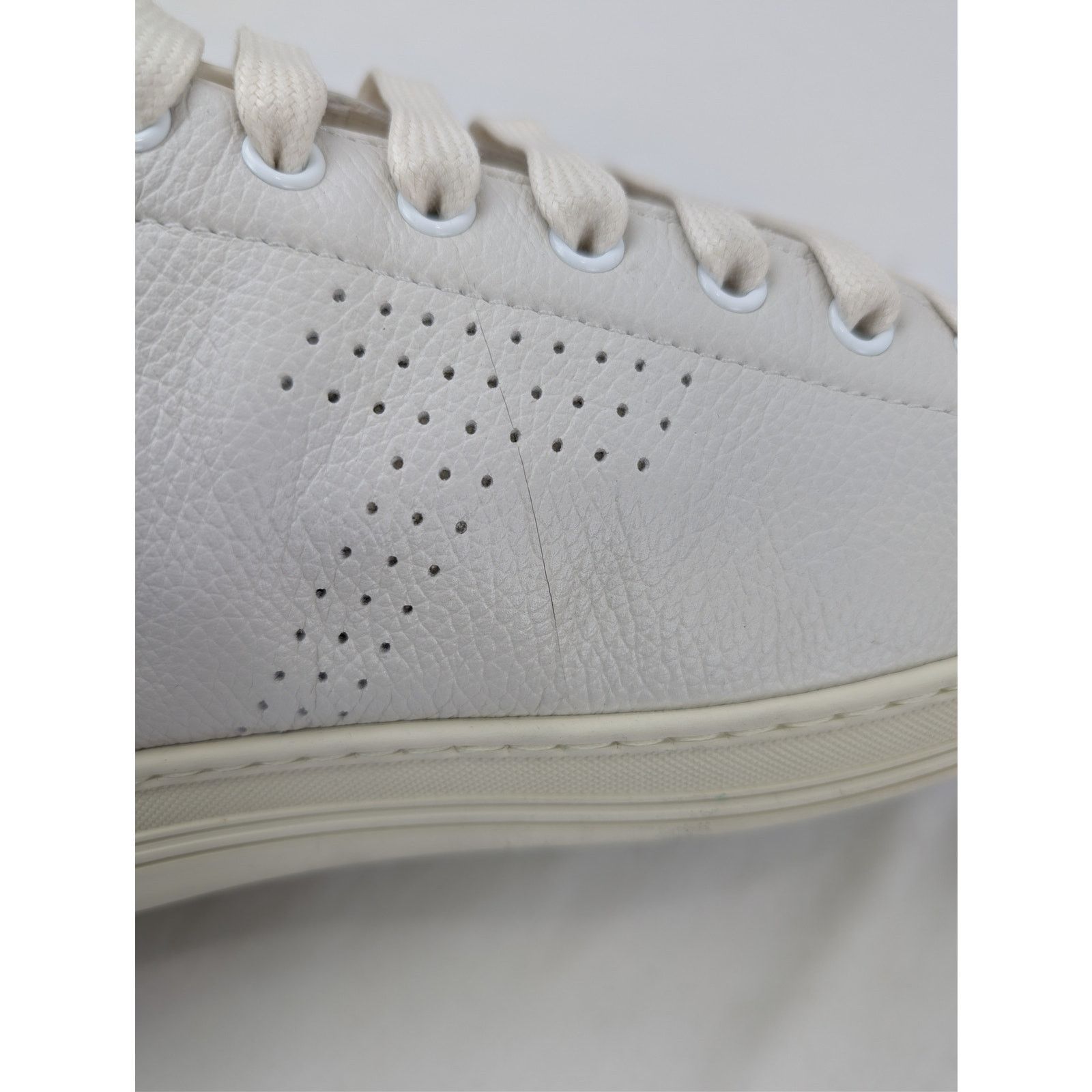 Tom Ford o1rshd1 Low top Sneakers shoe in White Size US 13 / EU 46 - 11 Thumbnail