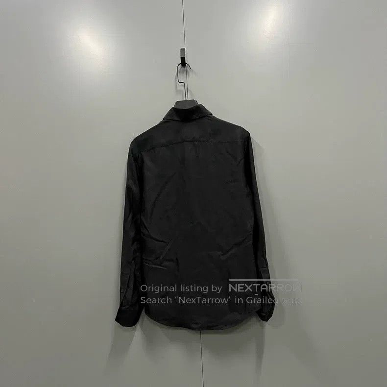 Fendi Fendi sizze 37 Black logo long-sleeve shirt with bulletproo Size US XS / EU 42 / 0 - 3 Thumbnail