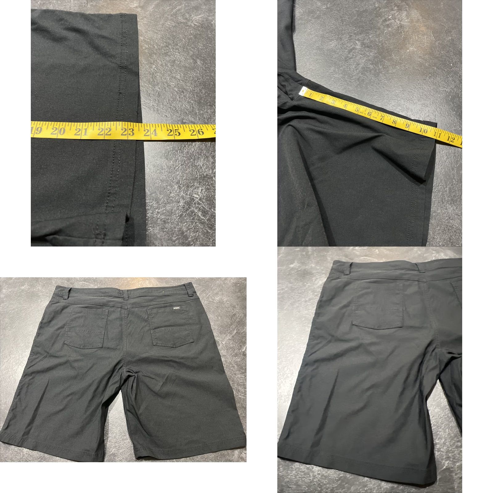 Prana prAna Men Shorts Shadow 42 Inseam 10/11 Nylon Spandex Pockets Outdoor Outdoor Casual Travel Regular Logo Size US 42 / EU 58 - 8 Thumbnail