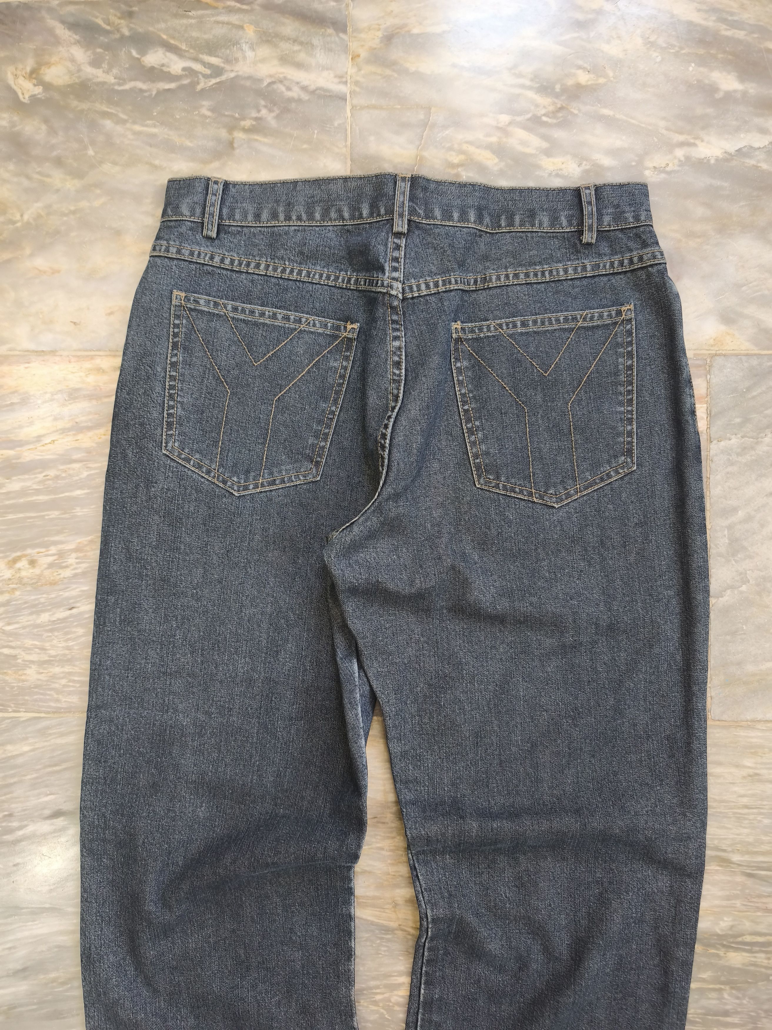 Yves Saint Laurent Vintage YSL Denim Jeans Size US 32 / EU 48 - 8 Thumbnail
