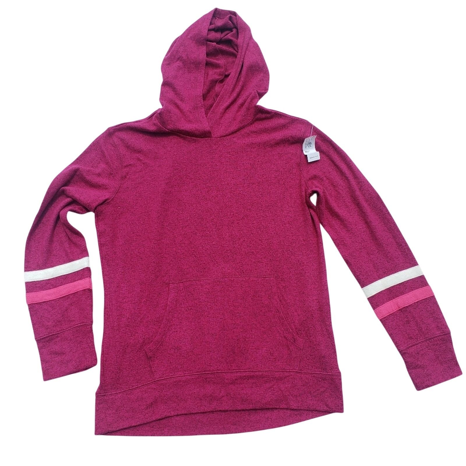 Old Navy New Old Navy Girls XL (14) Arm Stripe Long Sleeve Hoodie Size XL / US 12-14 / IT 48-50 - 1 Thumbnail