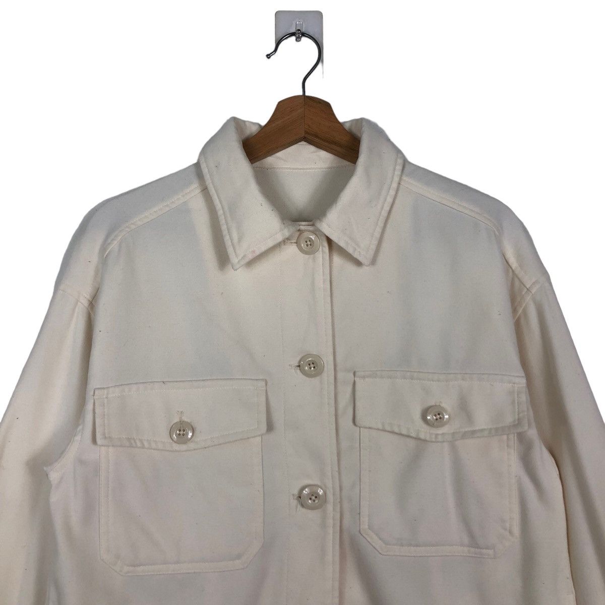 Japanese Brand 🔥90’s Vintage Wool Shirt Jacket Gu Japan Issey Miyake Size US S / EU 44-46 / 1 - 3 Thumbnail