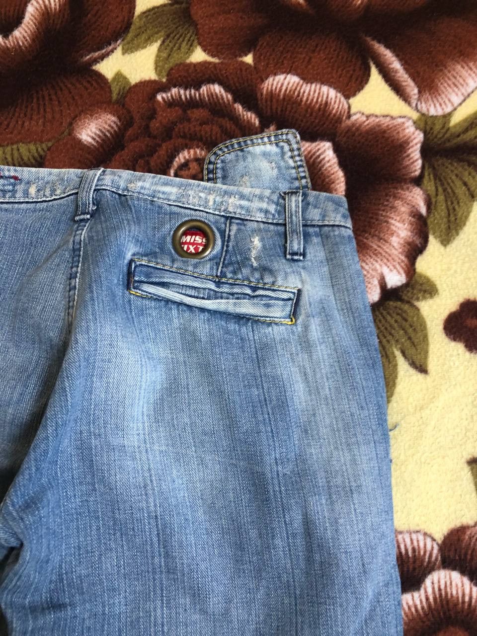 Miss Sixty MISS SIXTY Mary J Women's Blue Denim Regular Straight Jeans Size 28" / US 6 / IT 42 - 8 Thumbnail