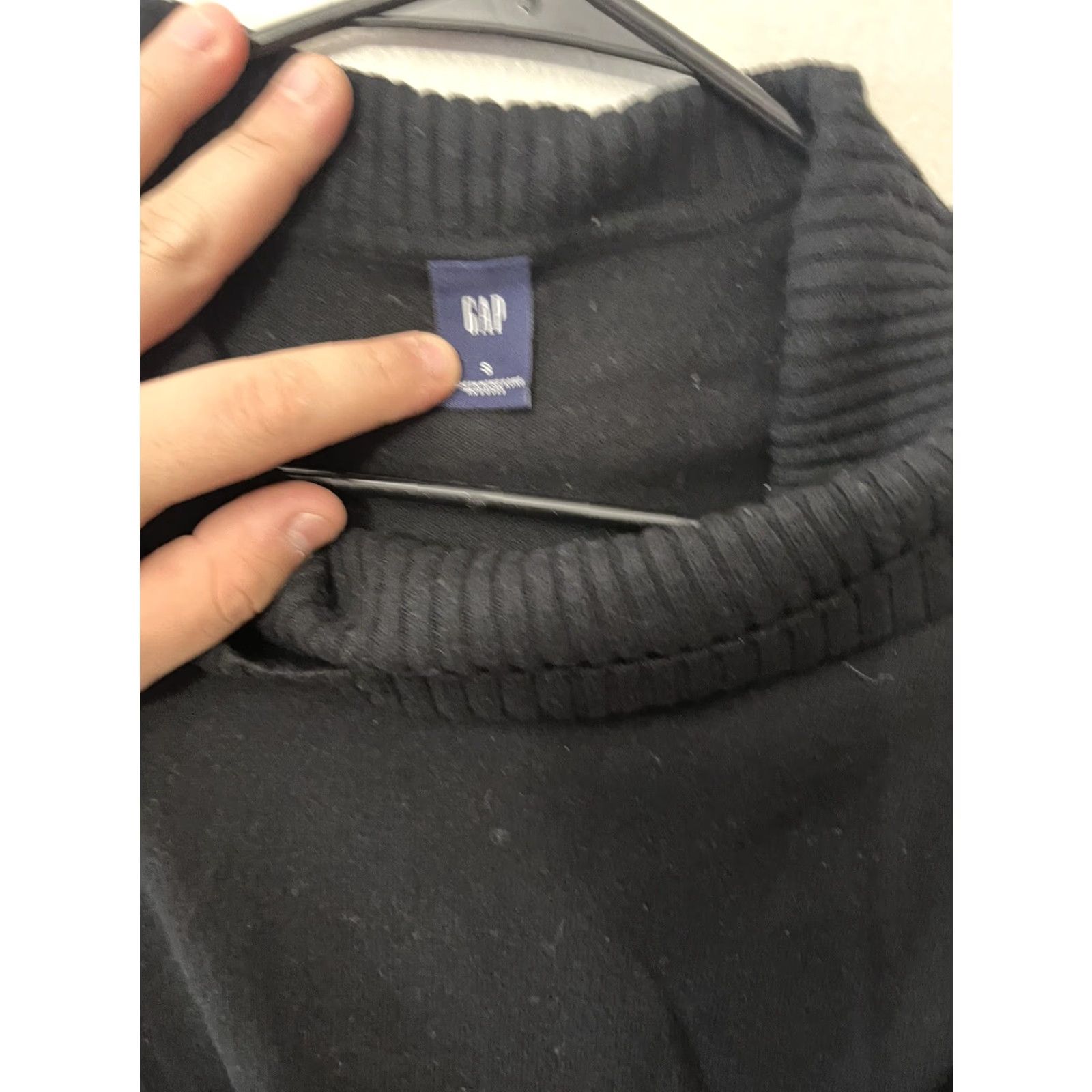 Gap VINTAGE Gap Sweater Womens Small Black Turtleneck Wool Lambs Wool Blend Pullover 80s 90s Classic Womens Size S / US 4 / IT 40 - 3 Thumbnail