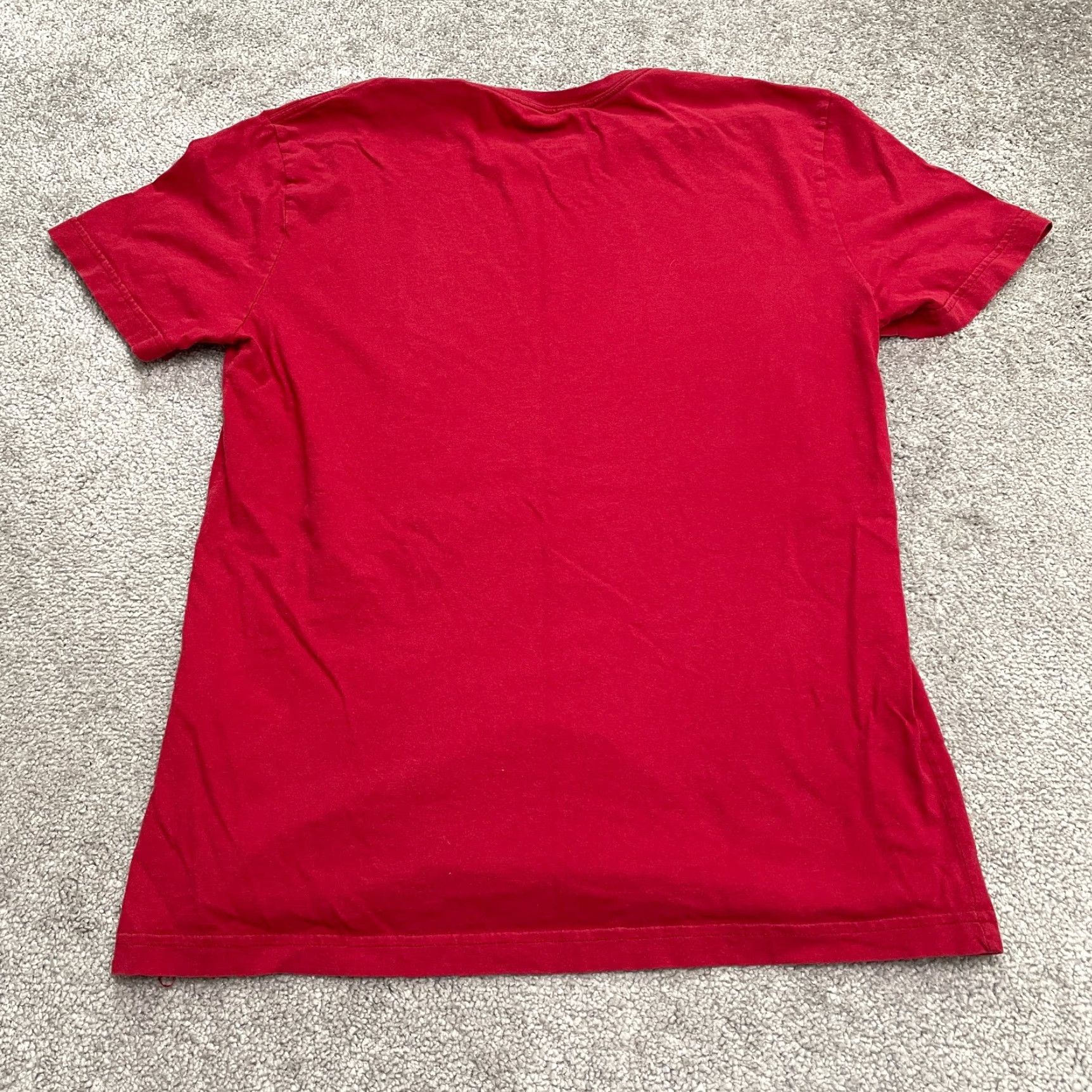 Levi's Levi's Graphic T-Shirt Mens Medium Red Cotton Casual Tee Streetwear Size US M / EU 48-50 / 2 - 2 Thumbnail