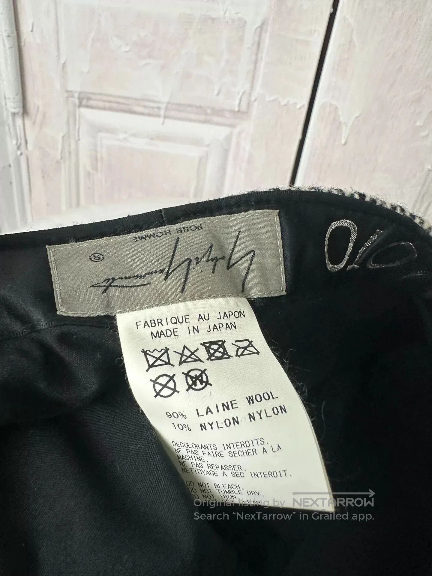 Yohji Yamamoto yohji yamamoto pour homme wool newsboy cap. Size ONE SIZE - 5 Thumbnail