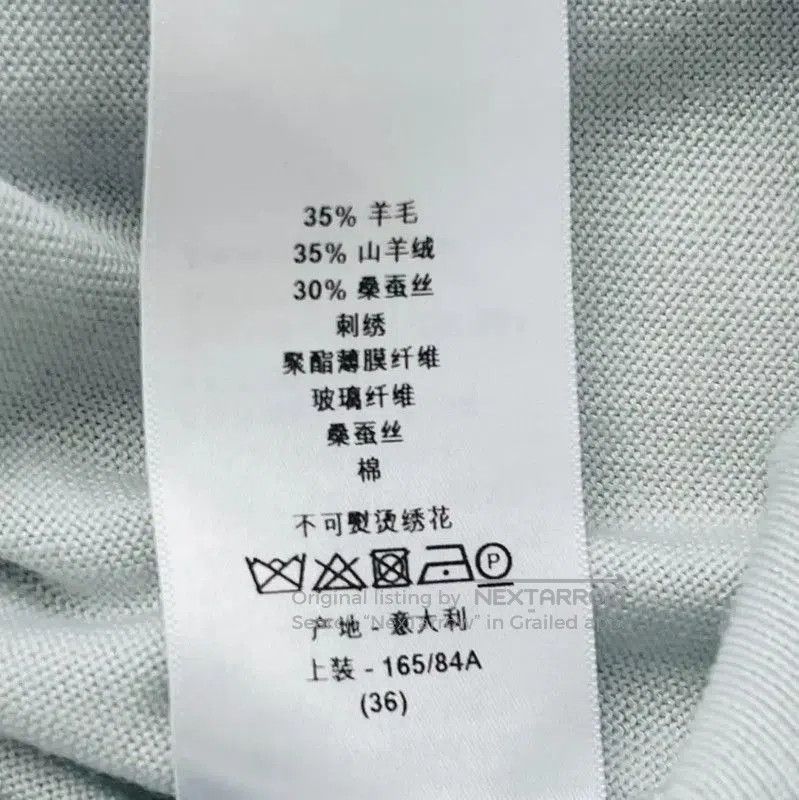 Dior Dior Light Blue Embroidered Short Sleeve T. Size S / US 4 / IT 40 - 8 Thumbnail