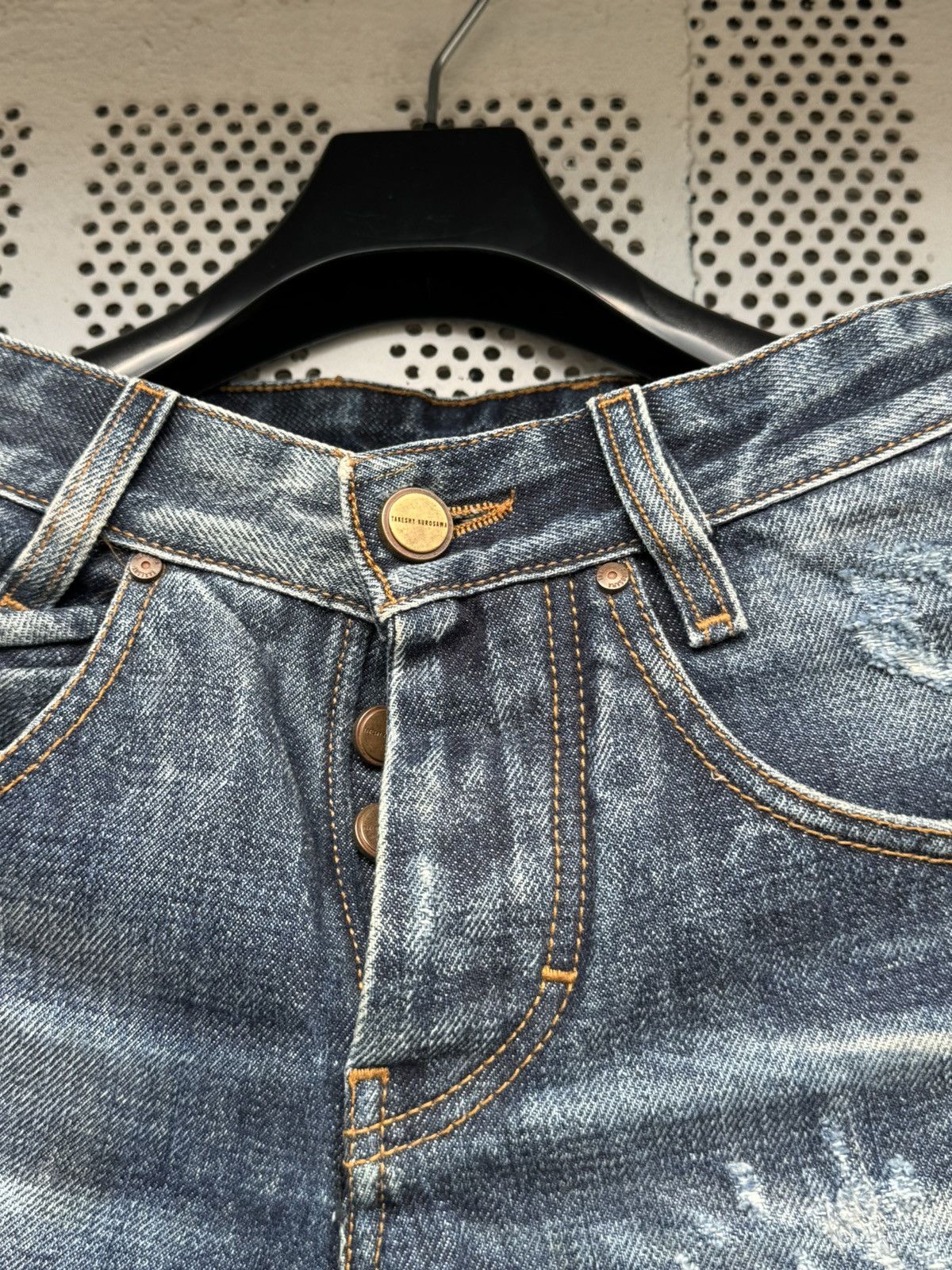Takeshy Kurosawa Takeshy Kurosawa Handmade Jeans Blue Size US 32 / EU 48 - 8 Thumbnail