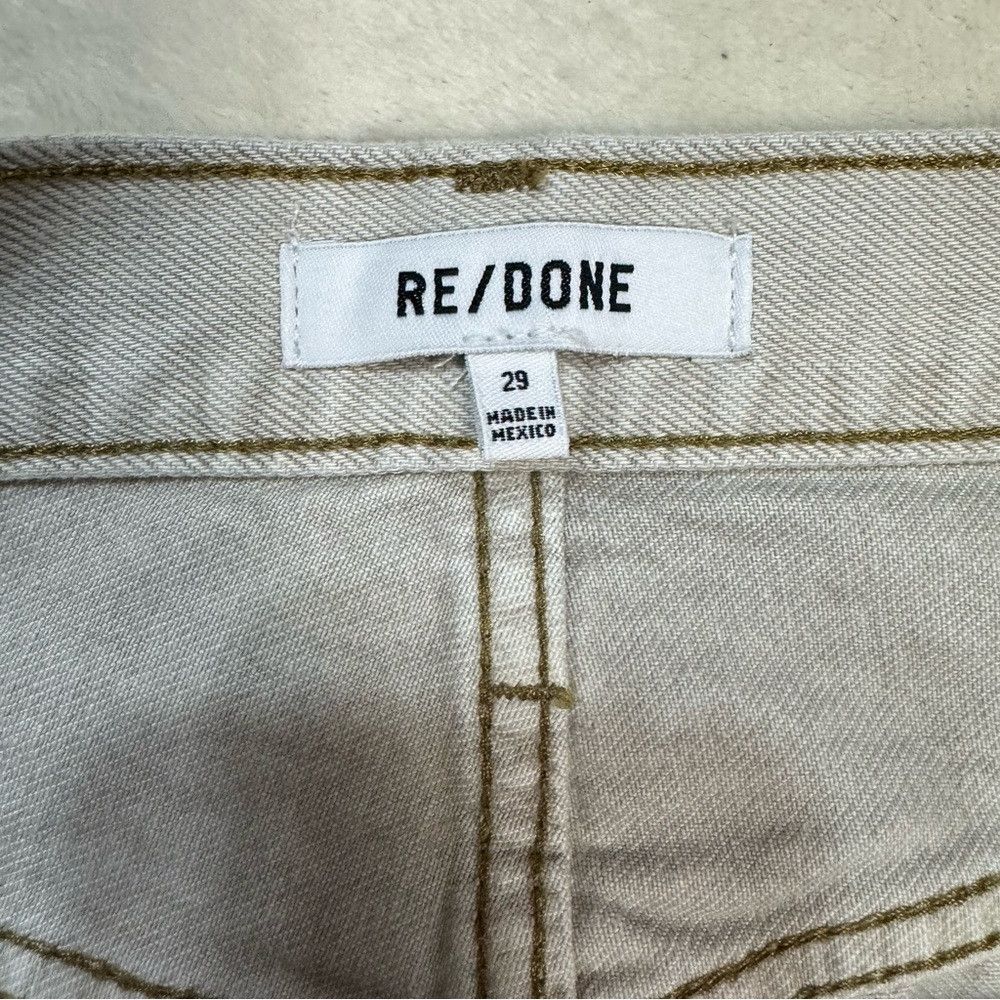 RE/DONE NWT New $295 RE/DONE 70s Ultra High Rise Wide Leg Jeans in Size 29" - 7 Thumbnail