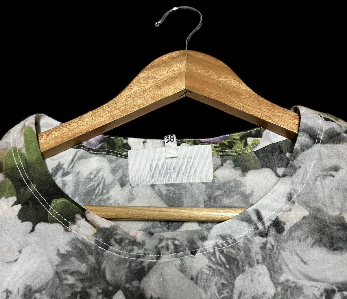 Designer × Maison Margiela 🔥Maison Martin Margiela MM6 Women Floral Oversize Blouse Size S / US 4 / IT 40 - 7 Thumbnail