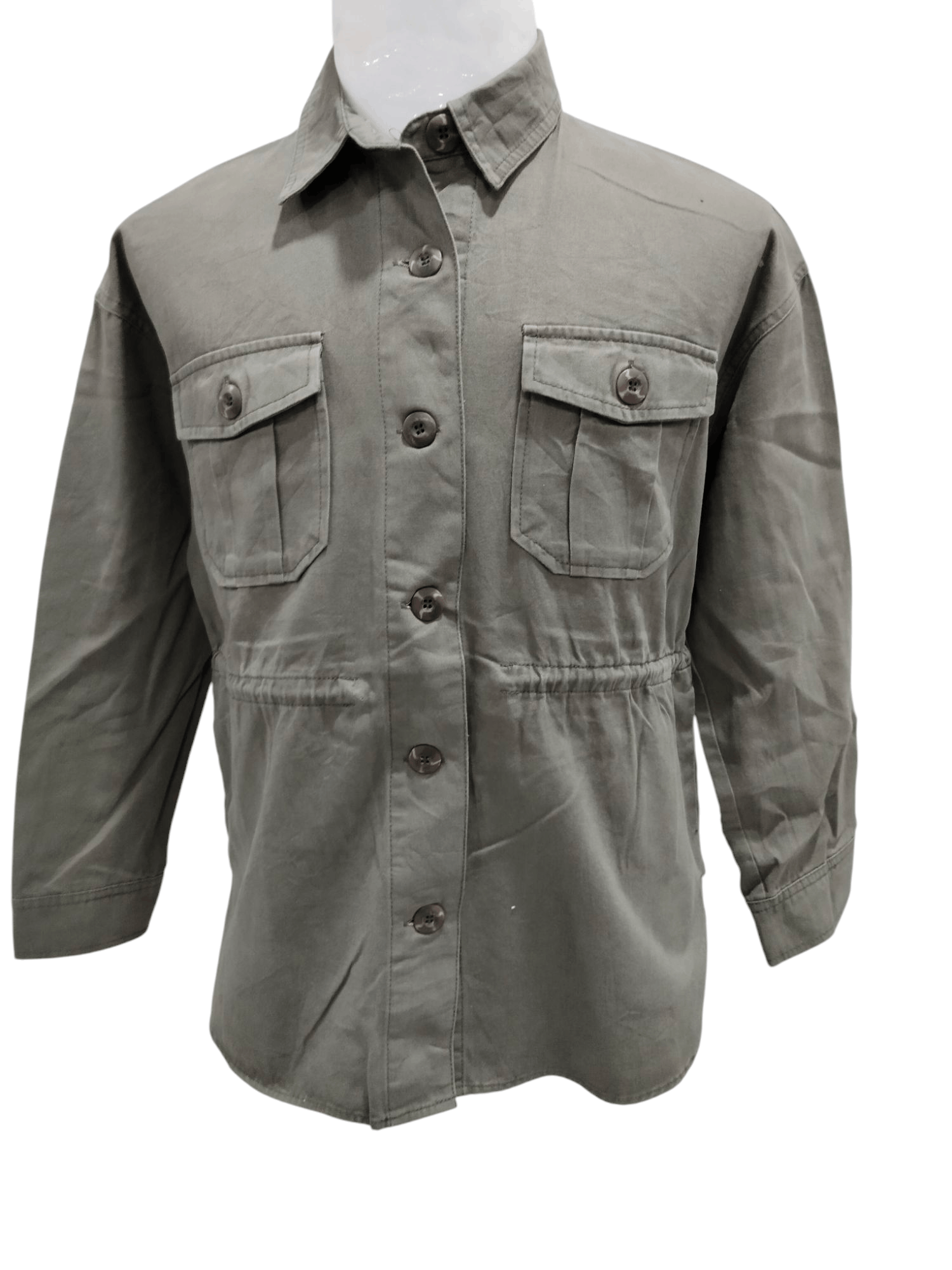 If Six Was Nine × Japanese Brand × Spoon Shoo La Rue Army Green Fashion Jacket Size L / US 10 / IT 46 - 1 Thumbnail