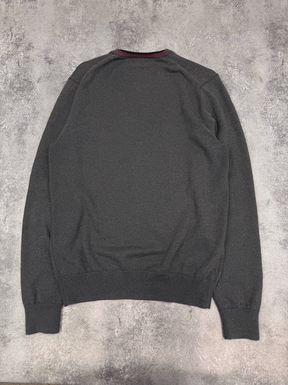 Fred Perry Fred Perry Men Cotton Sweater Grey Crewneck Size S Size US S / EU 44-46 / 1 - 7 Thumbnail