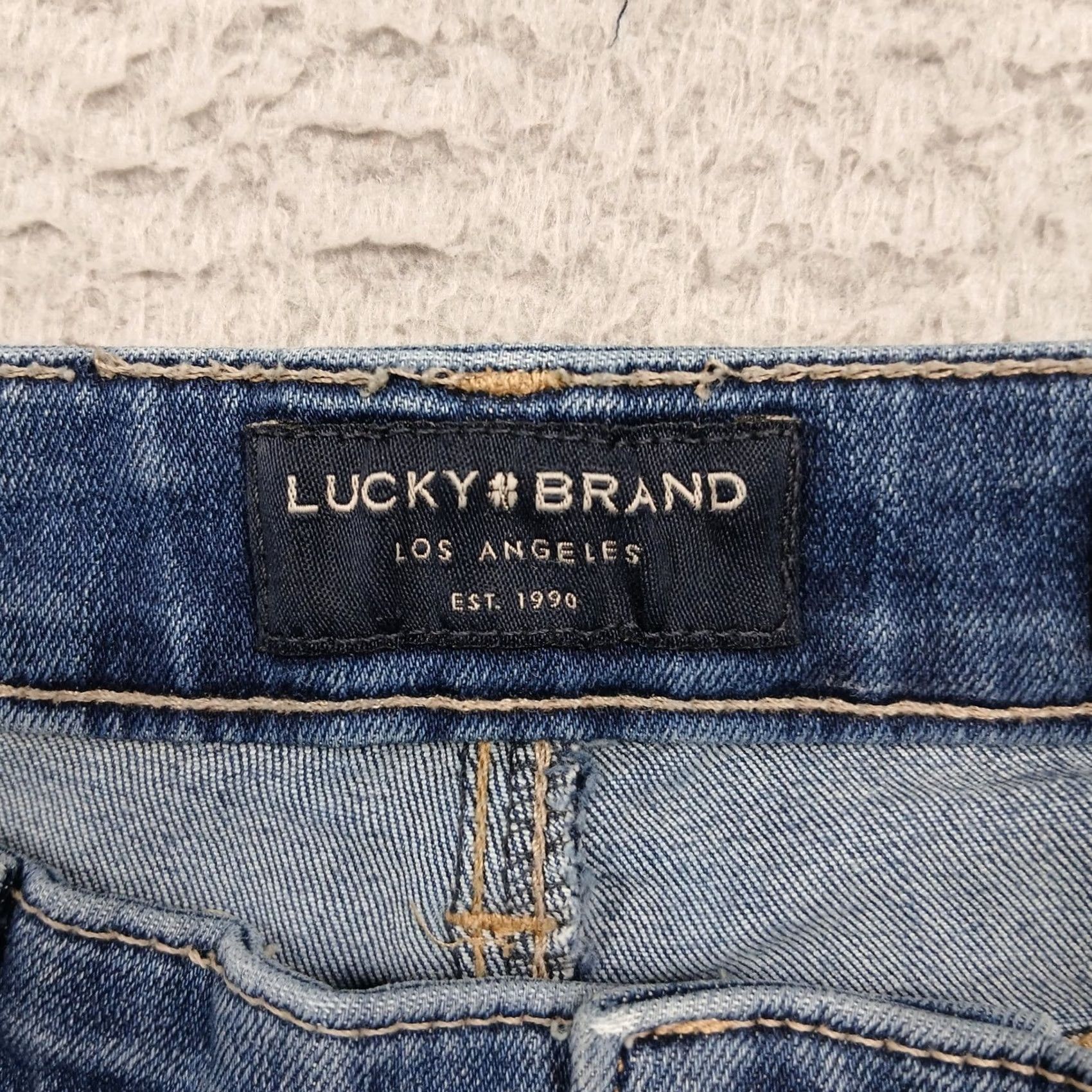 Lucky Brand Lucky Brand Ankle Skinny Womens Jeans 6/28 Blue Stretch Denim Size 28" / US 6 / IT 42 - 5 Thumbnail