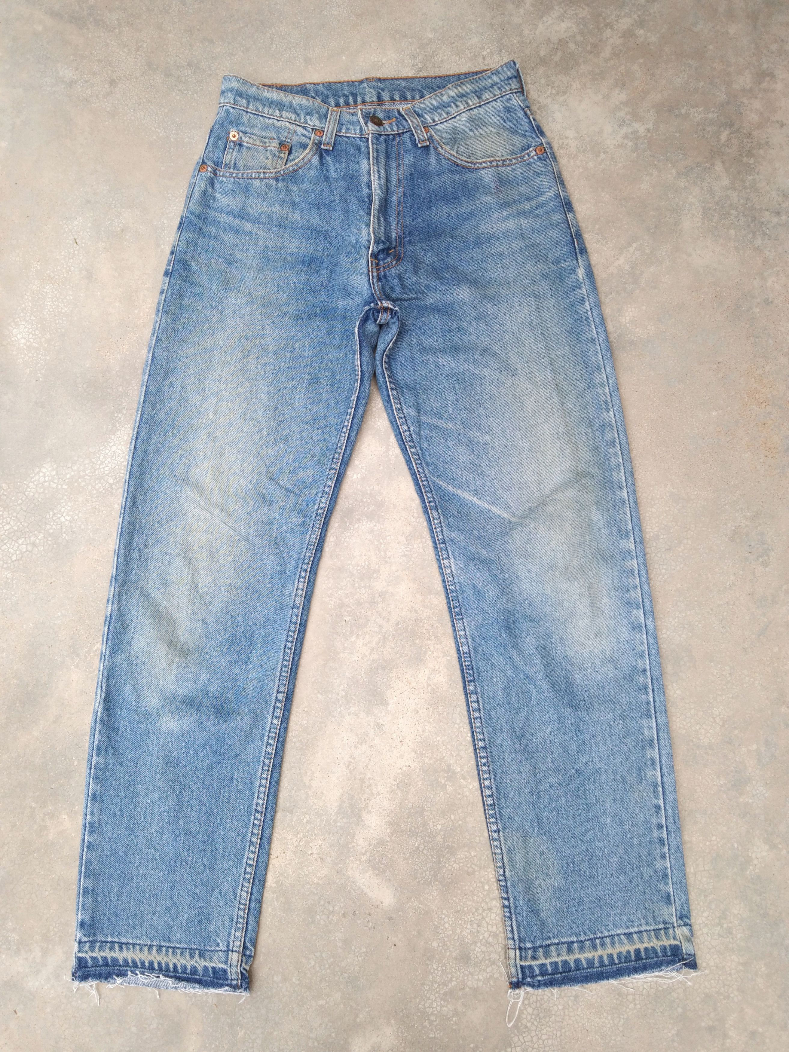 Levi's Vintage Levi's Jeans 616 Faded Blue Released Hem 27x28 Size US 27 - 1 Thumbnail