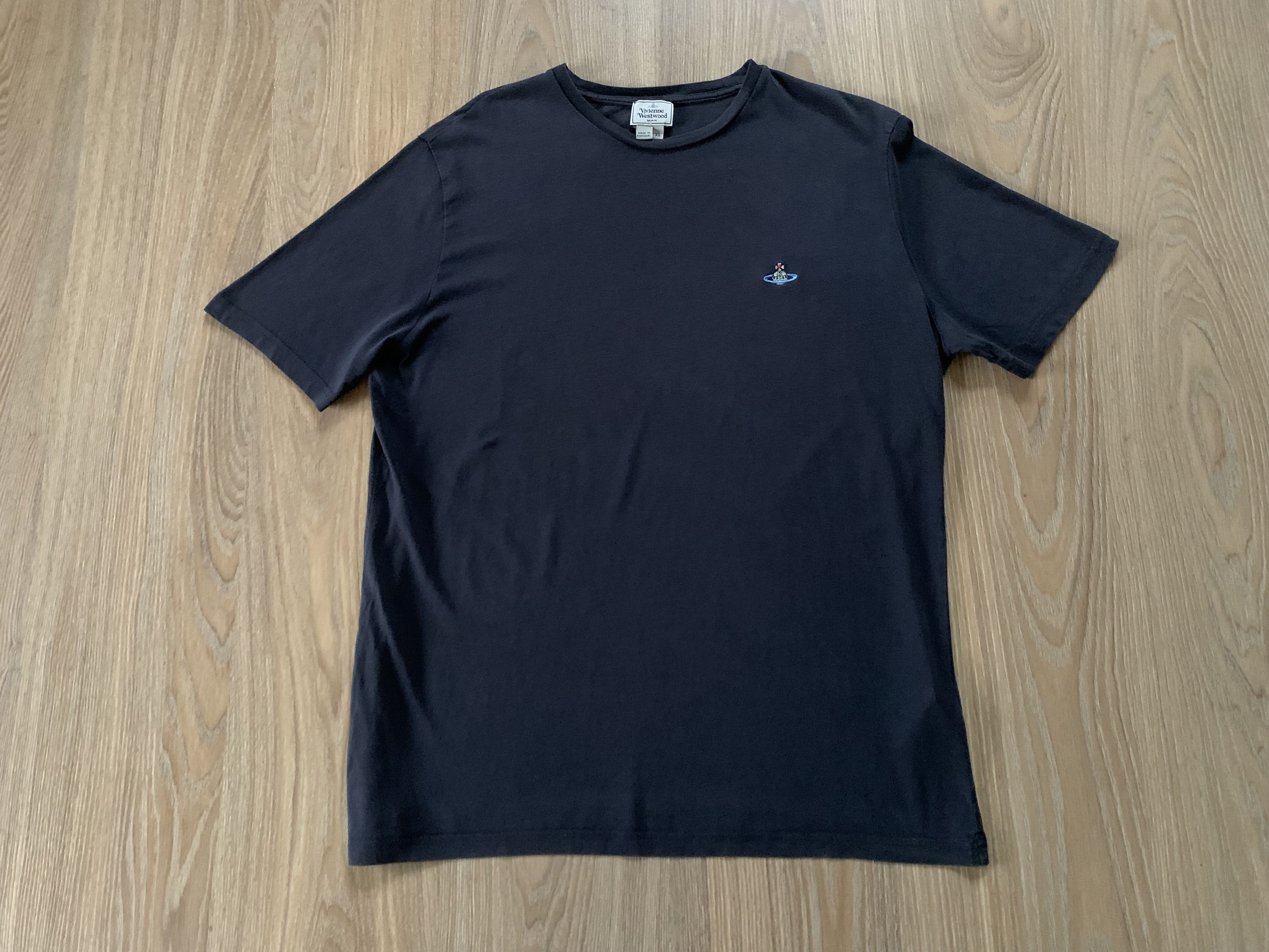 Vivienne Westwood Vintage Vivienne Westwood Basic Navy Blue T-Shirt Size US XL / EU 56 / 4 - 2 Thumbnail